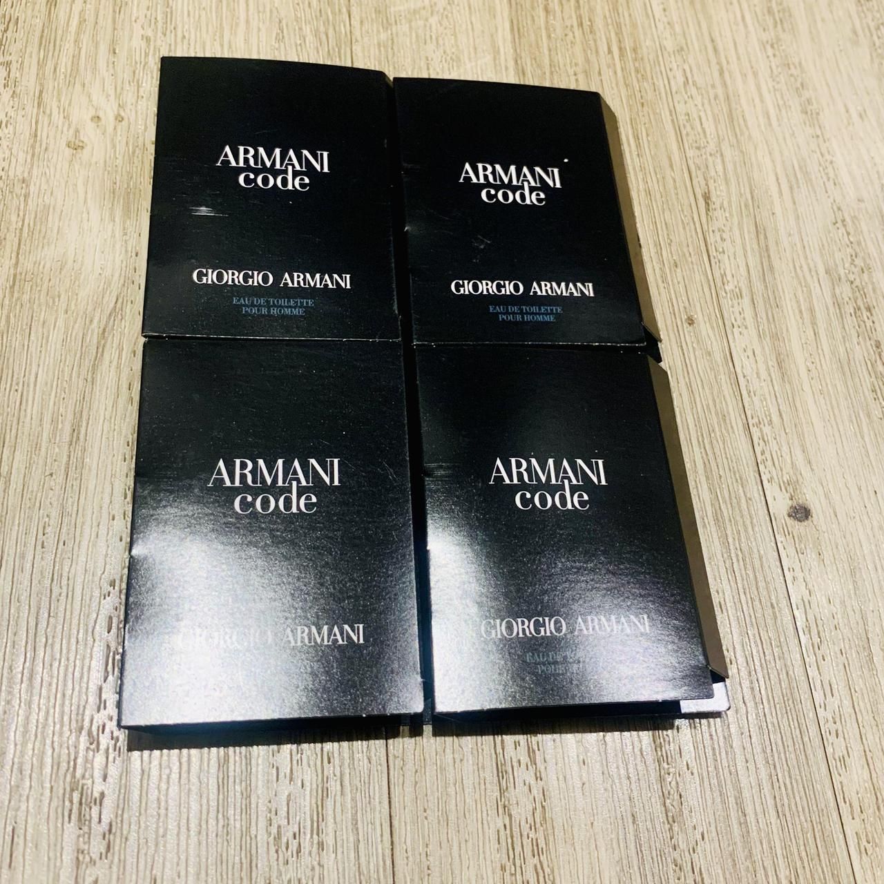 Armani Code Bundle 4x ARMANI CODE Eau de Toilette Depop