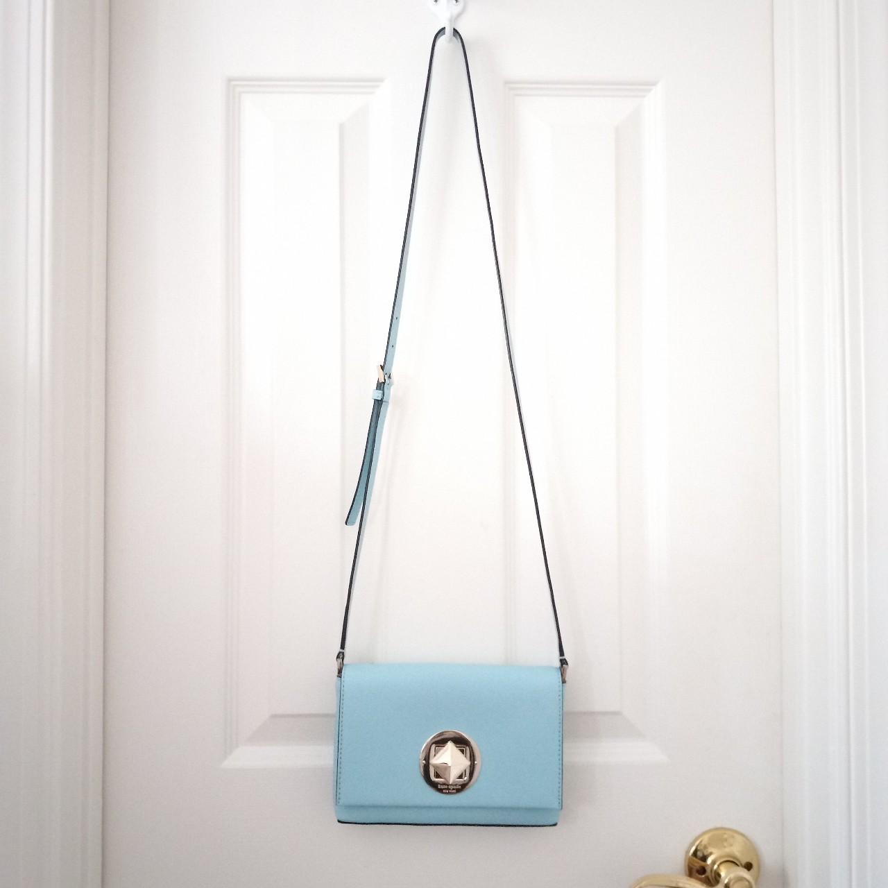 Kate Spade New York Large Lori Tote Top Zip Handbag (Fountain Blue) -  Amazon.com
