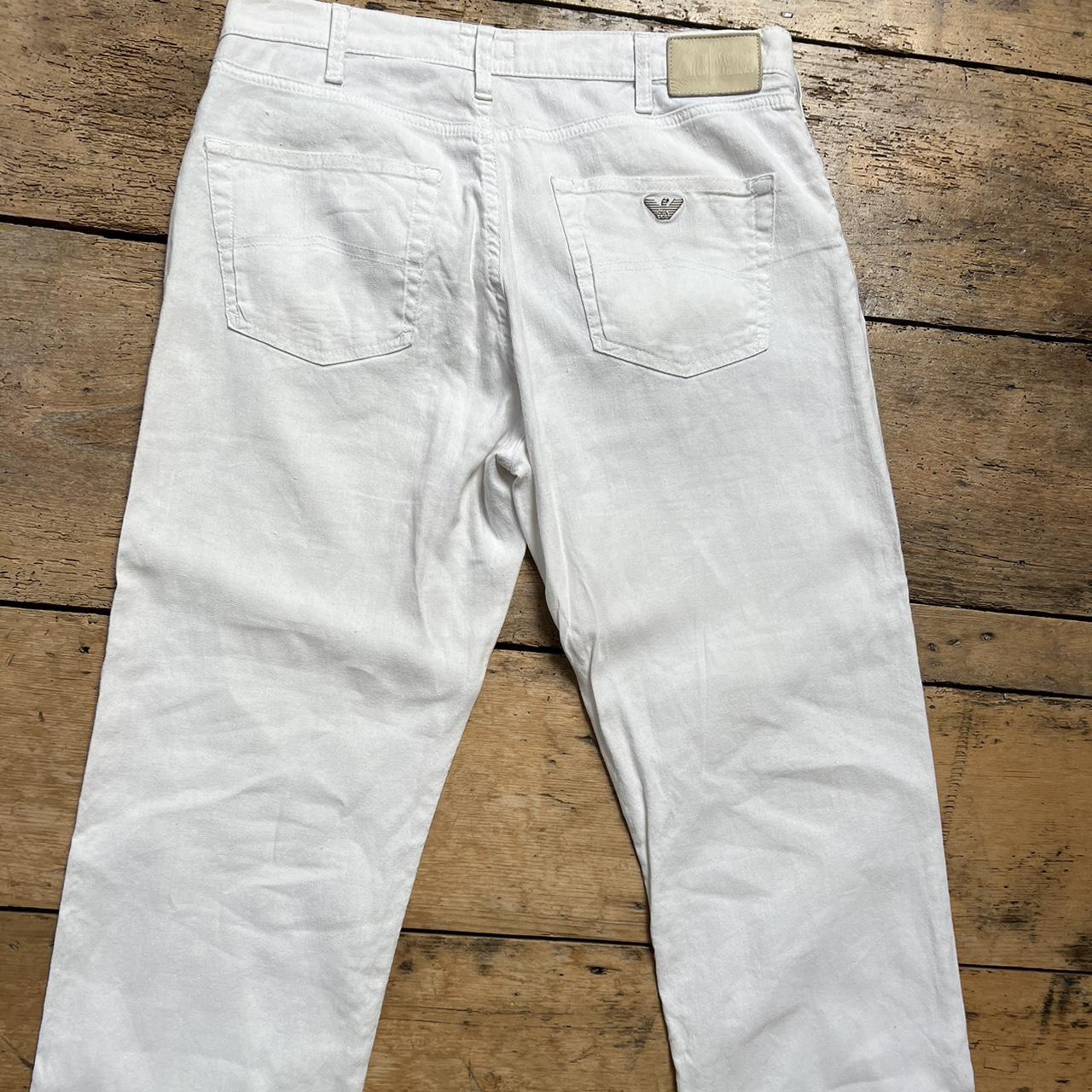 Armani jeans Comfort fit Linen perfect for... - Depop