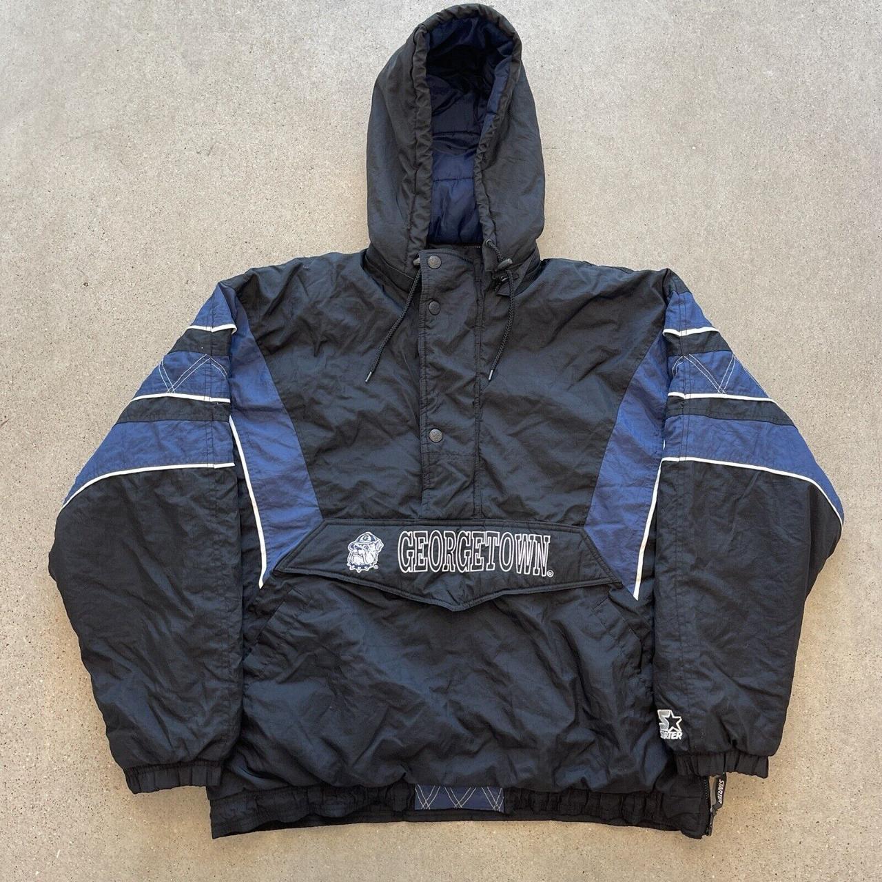 Vintage Georgetown Hoyas Starter Jacket 90s NCAA... - Depop