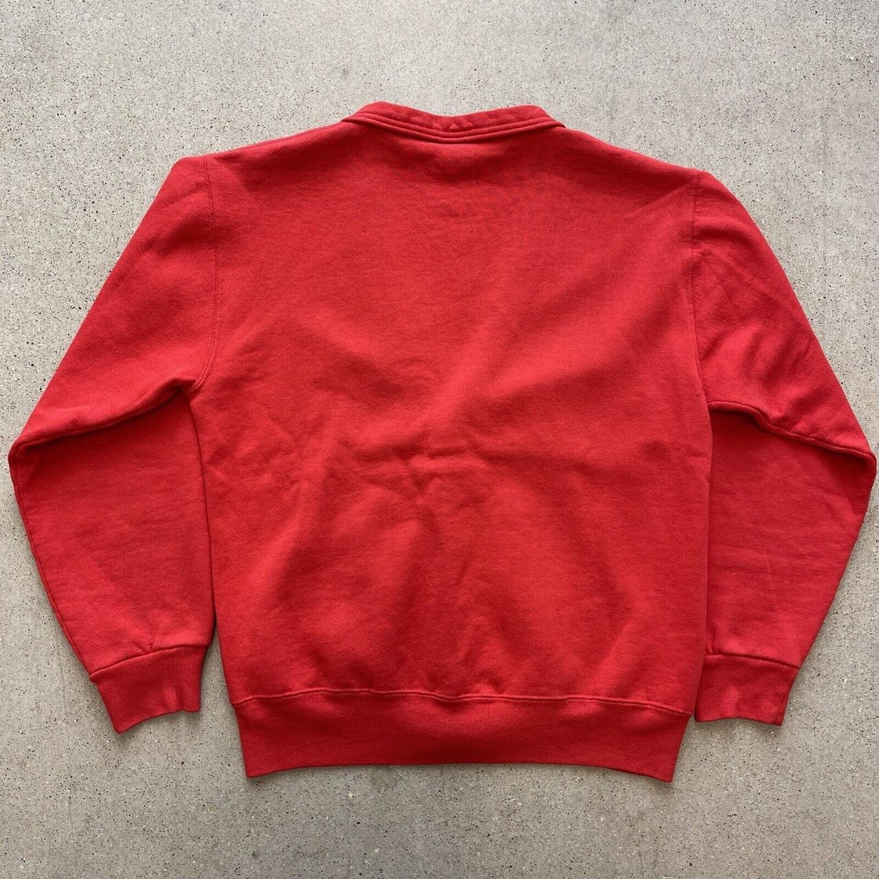 Russell Athletic Men's Red Cardigan | Depop