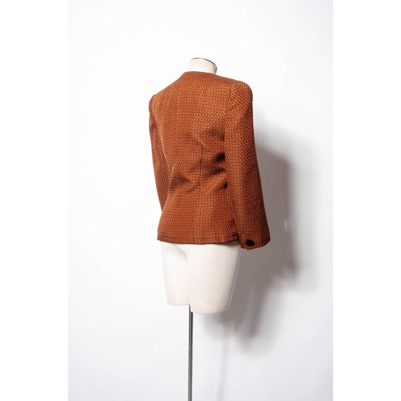 Adele Simpson Women's Tailored jacket - Brown/Bla… - image 4