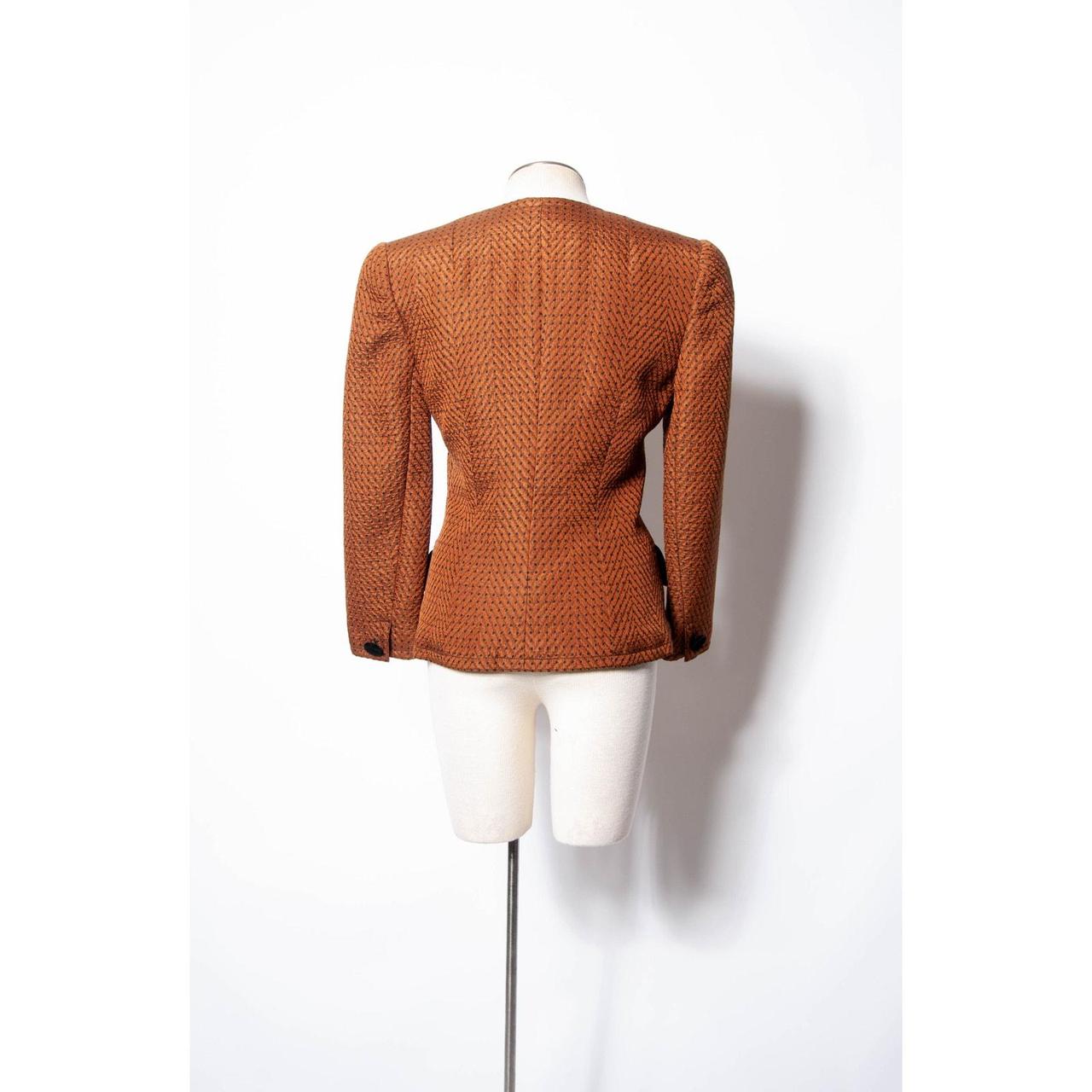 Adele Simpson Women's Tailored jacket - Brown/Bla… - image 5