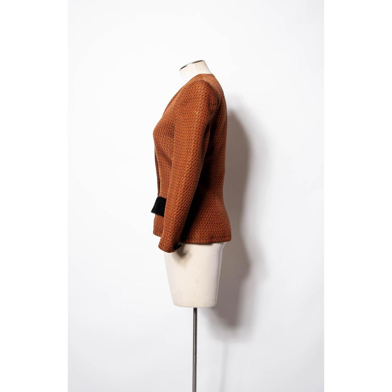 Adele Simpson Women's Tailored jacket - Brown/Bla… - image 7