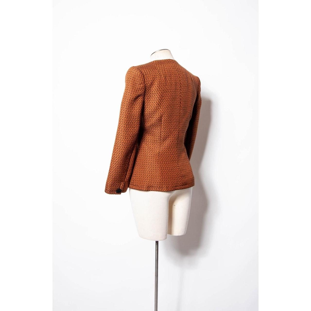 Adele Simpson Women's Tailored jacket - Brown/Bla… - image 6