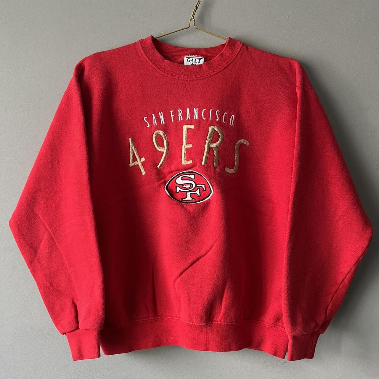 Vintage Made In The USA 49ers Crew Condition... - Depop