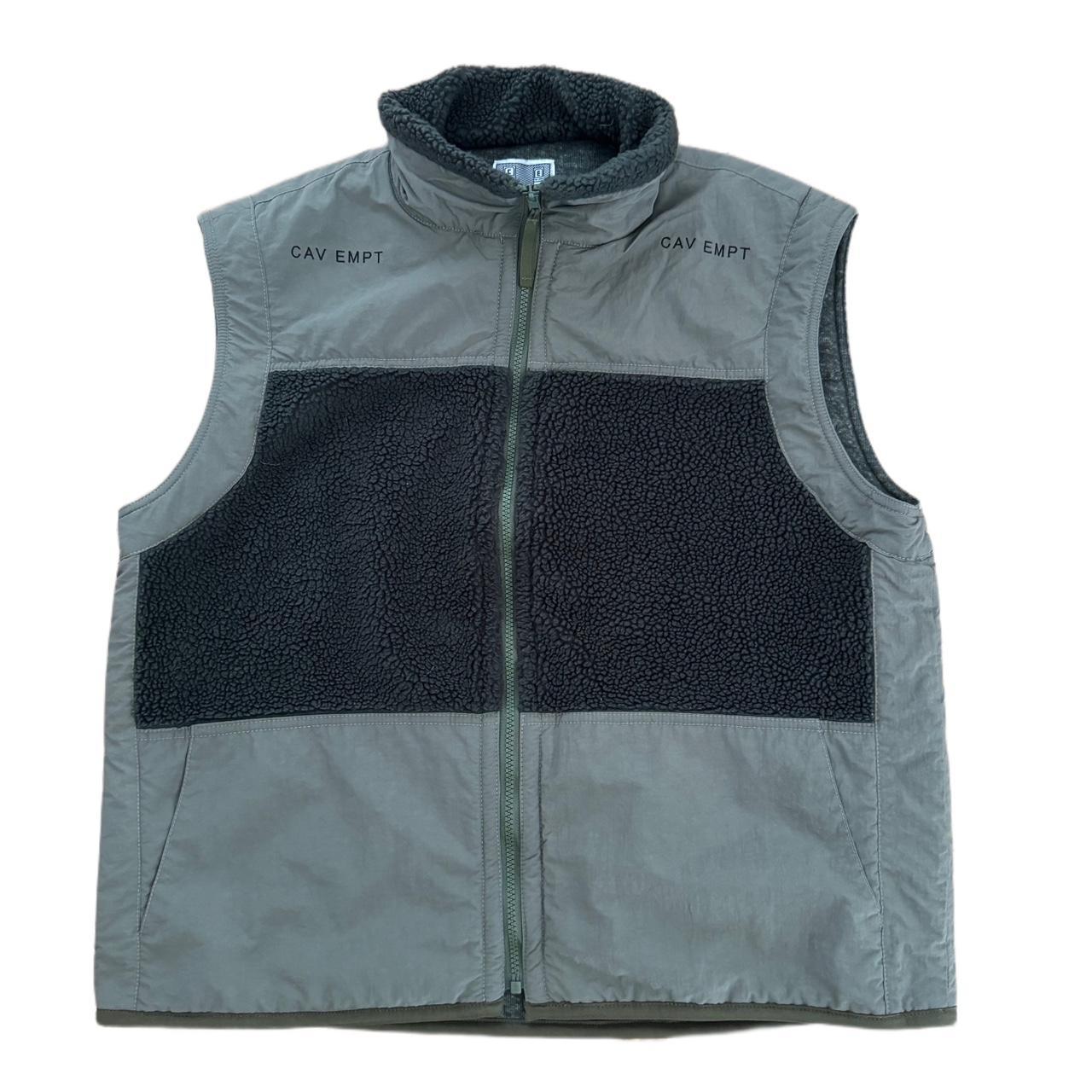 C.E シーイー cavempt FLEECE ZIP VEST Grey 【2022正規激安】 - トップス