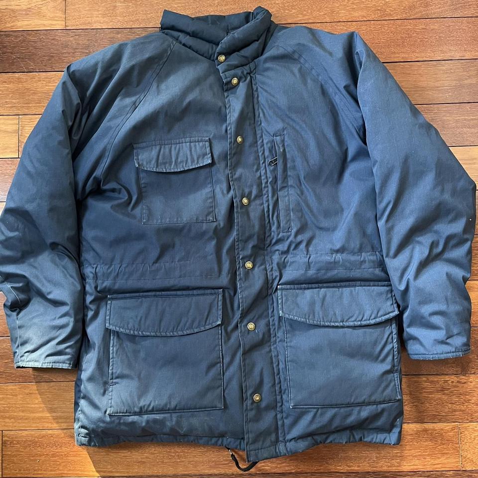 Vintage Eddie Bauer down coat 90's lightweight... - Depop