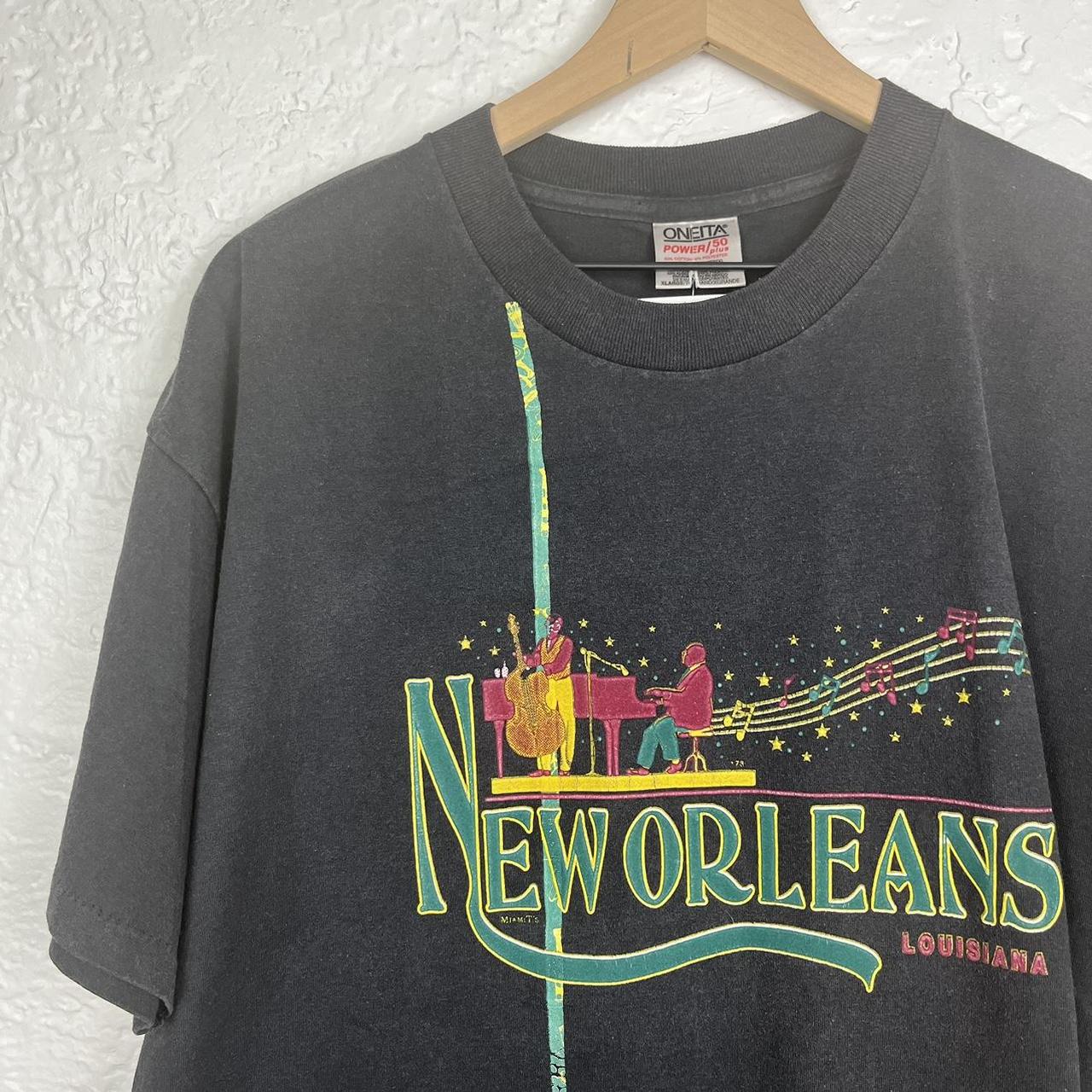 Vintage New Orleans shirt, Smooth jazz and strong...