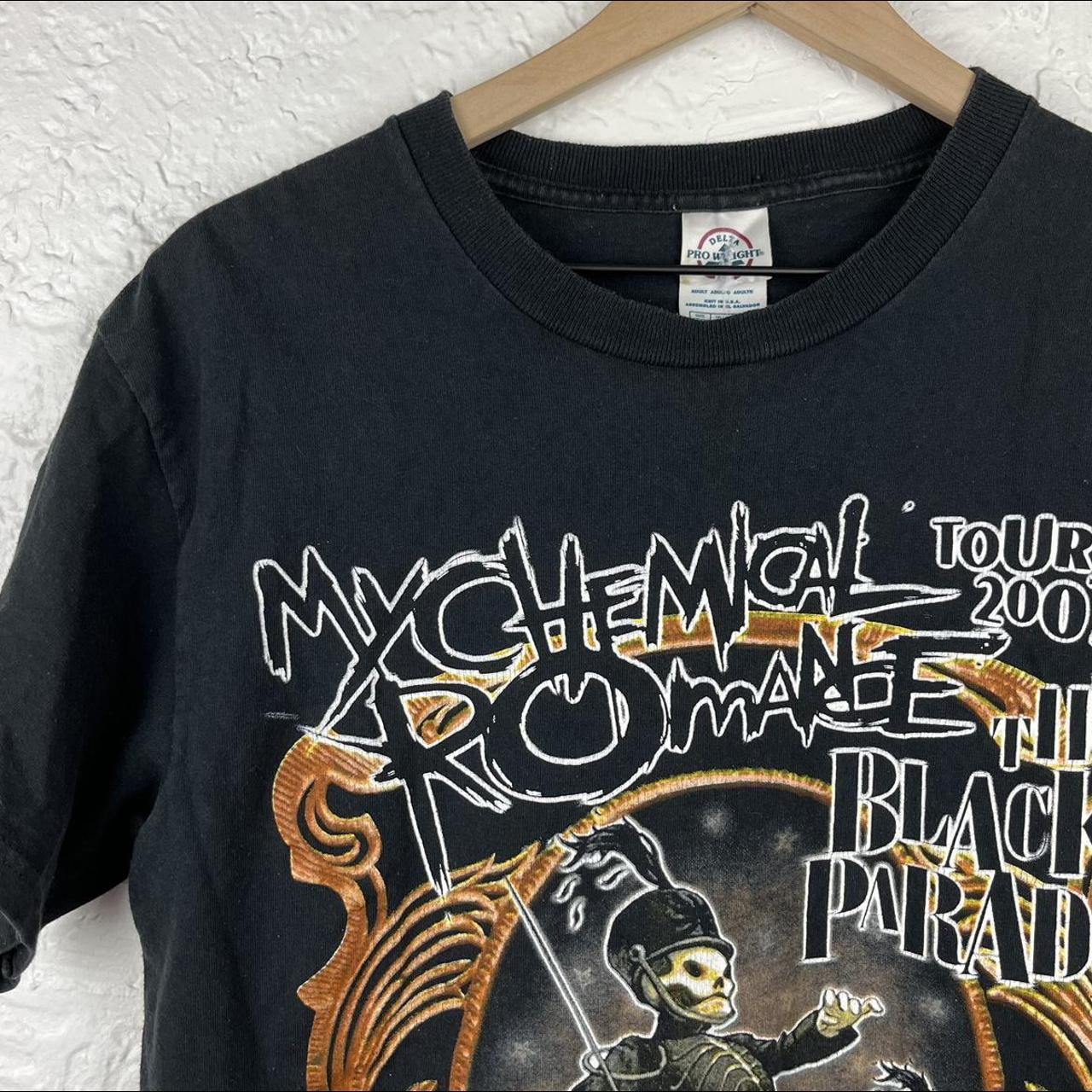 VINTAGE My Chemical Romance Shirt Adult small gray Band MCR mens