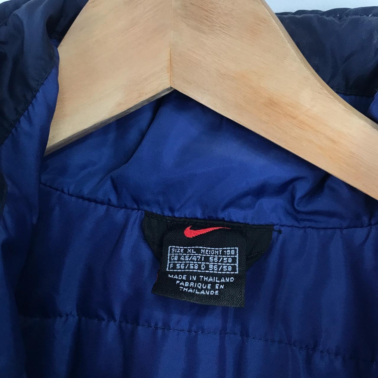 Nike Vintage Football Manager Coat Good Condition... Depop