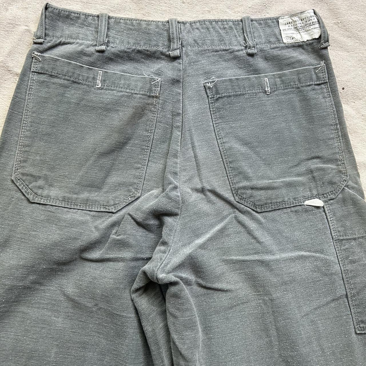 Vintage 70’s utility pants Thick cotton. Some... - Depop