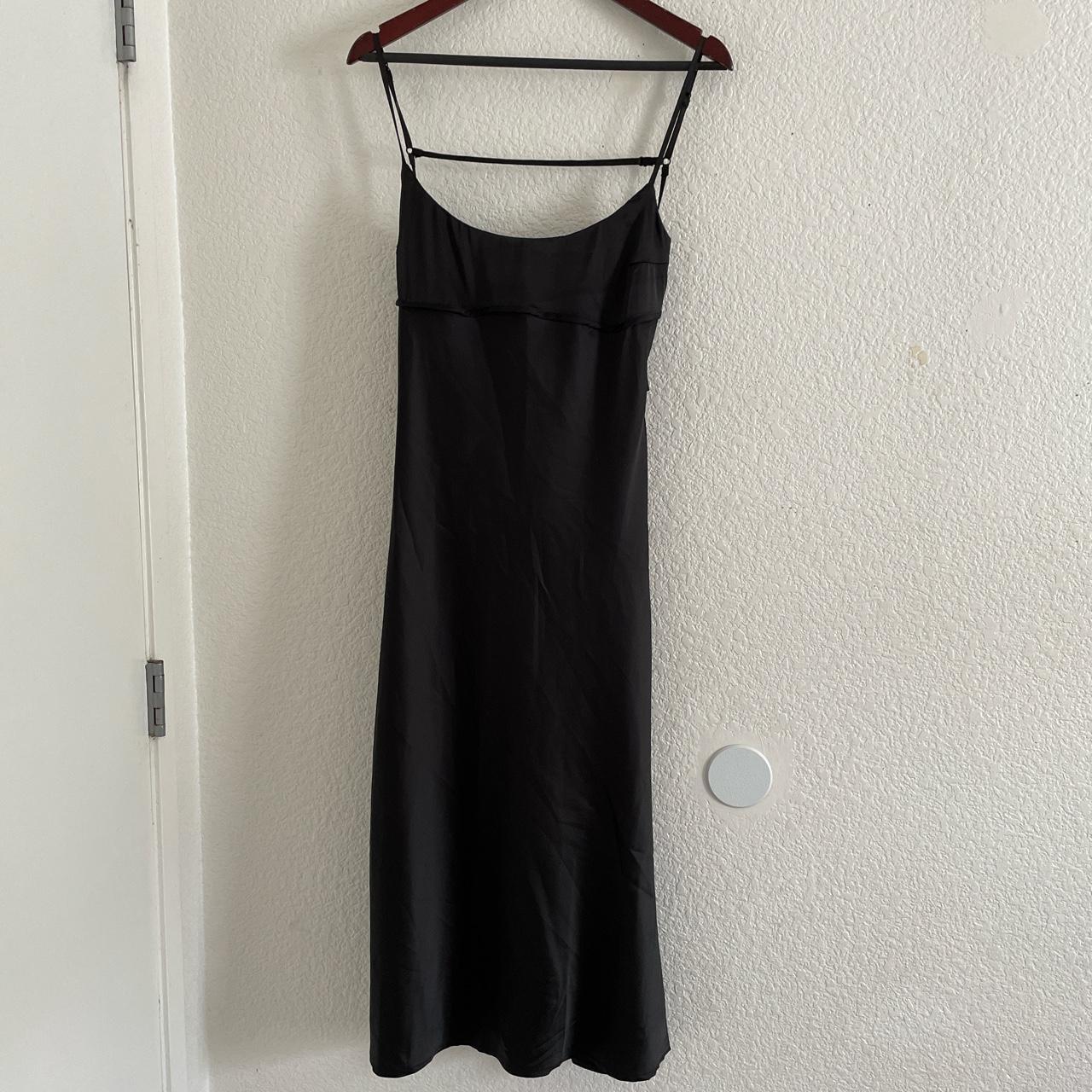 ️Depop payments only (No Paypal) ️ Black satin midi... - Depop