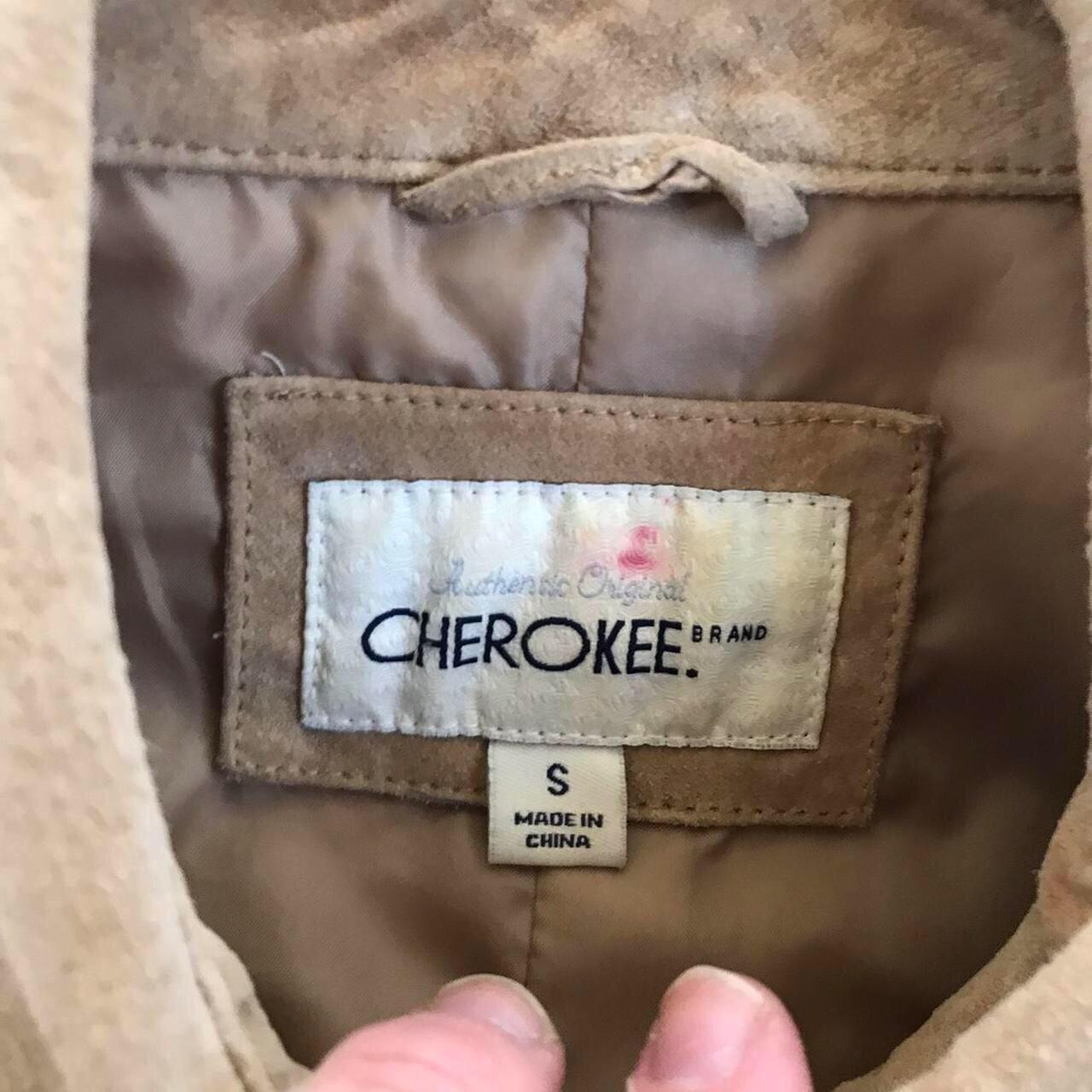Vintage Leather Jacket Suede Leather Tan Cream... - Depop