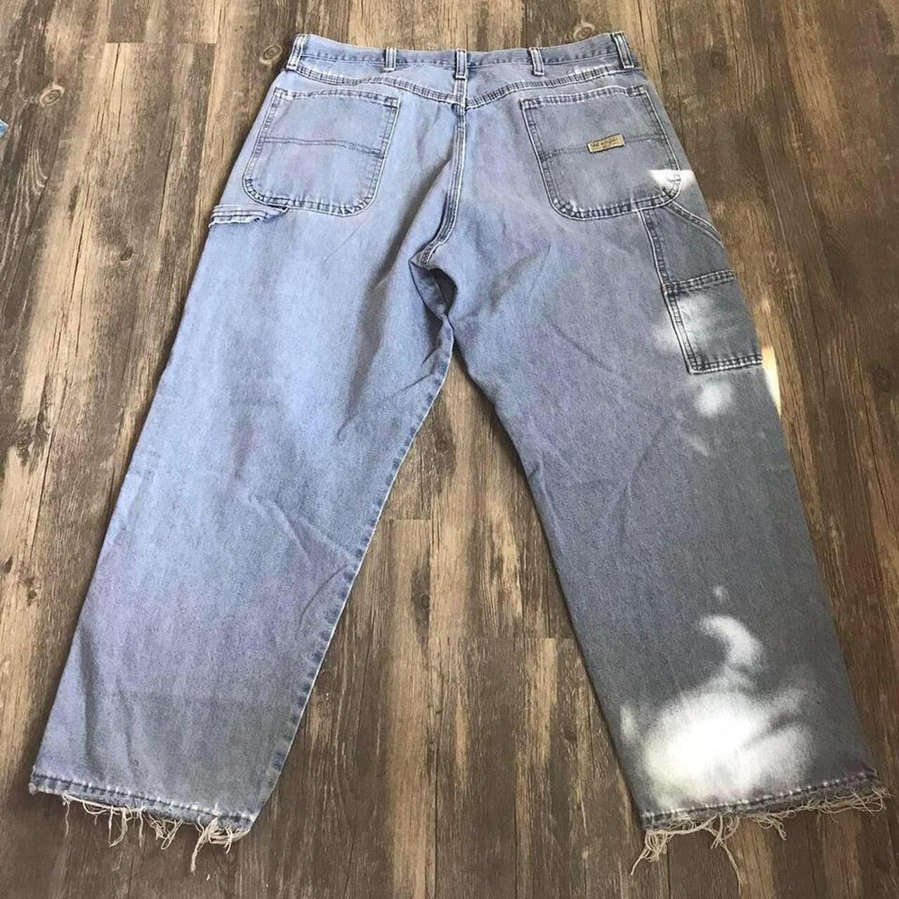 Screen Printed Denim Jeans Harry Potter Hermione All... - Depop