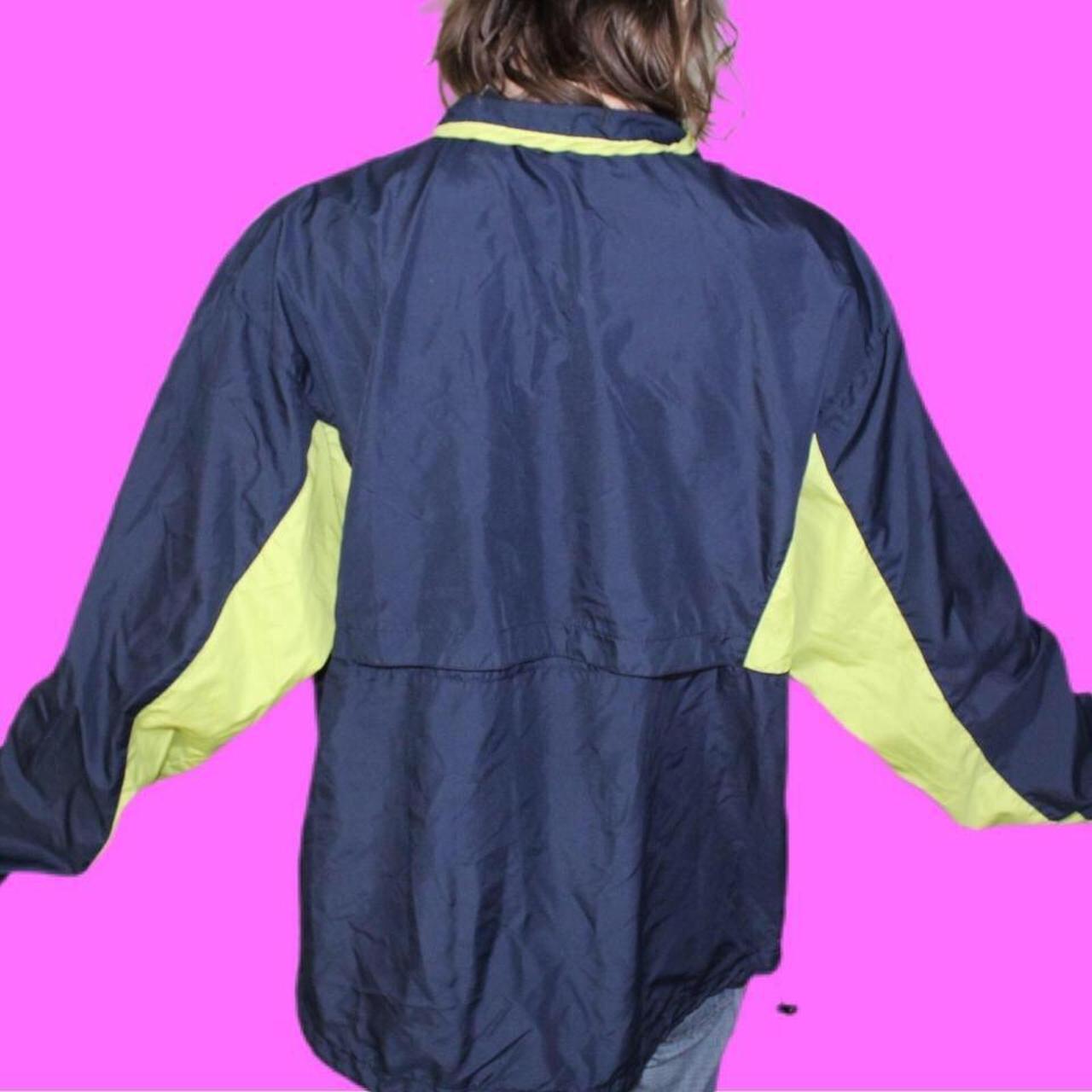 Vintage Starter Windbreaker 90s Starter Blue and... Depop