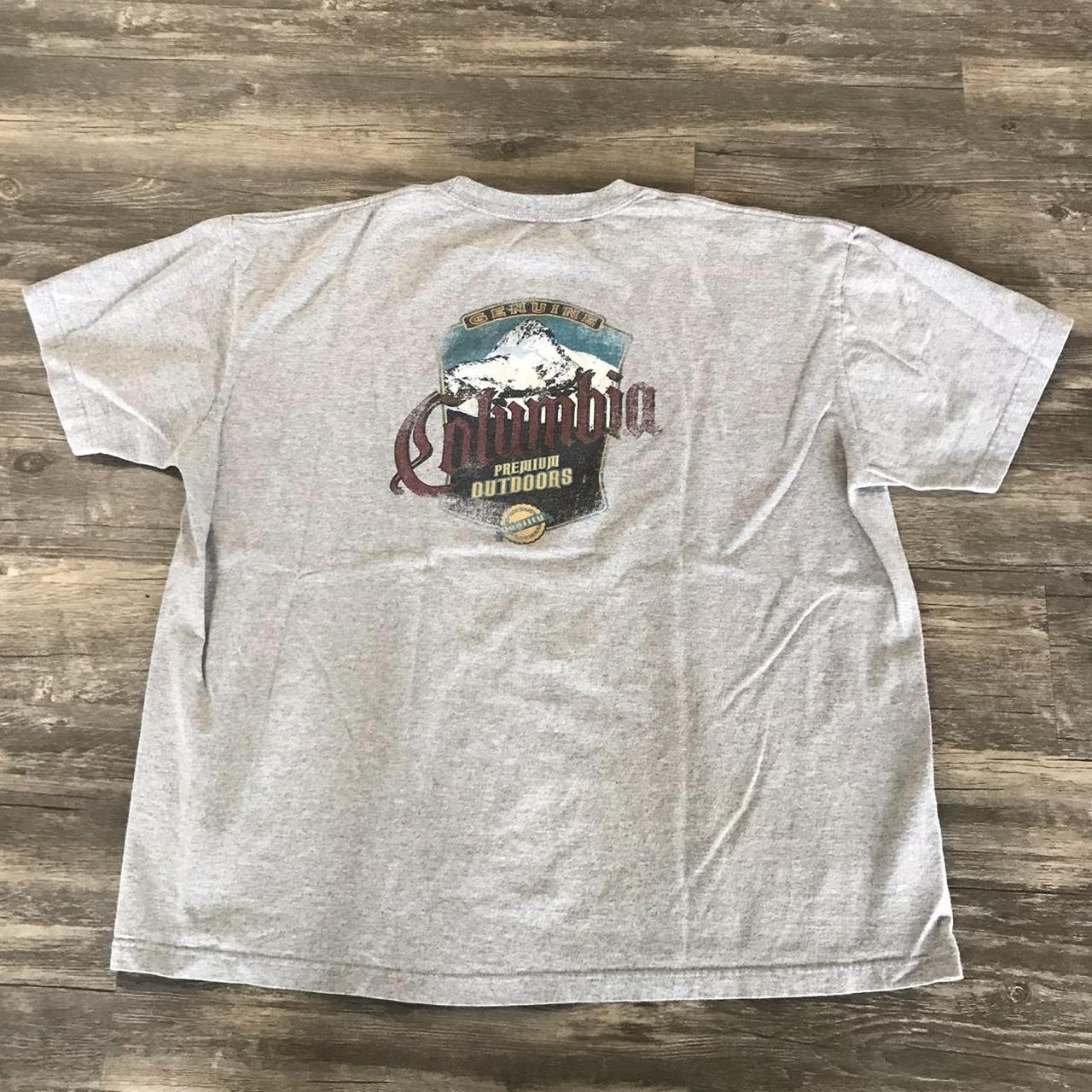 Vintage Columbia Tee Gorpcore Hiking Premier... - Depop