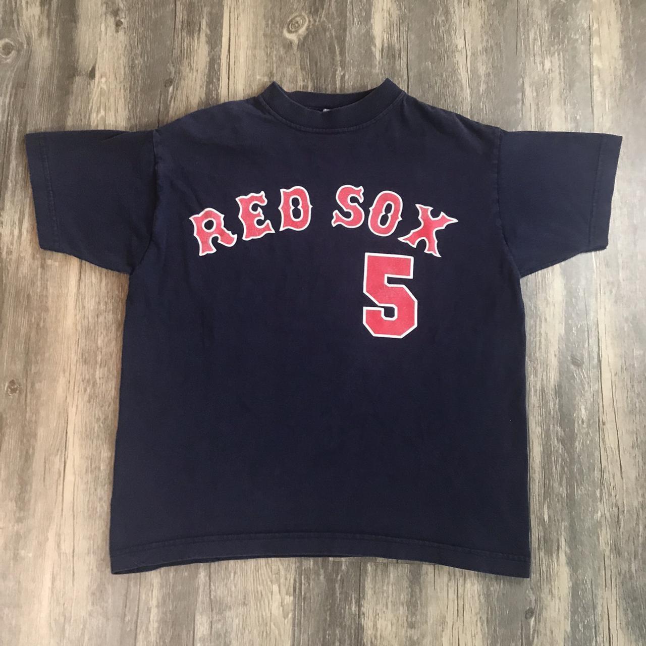 Vintage red 2024 sox shirt