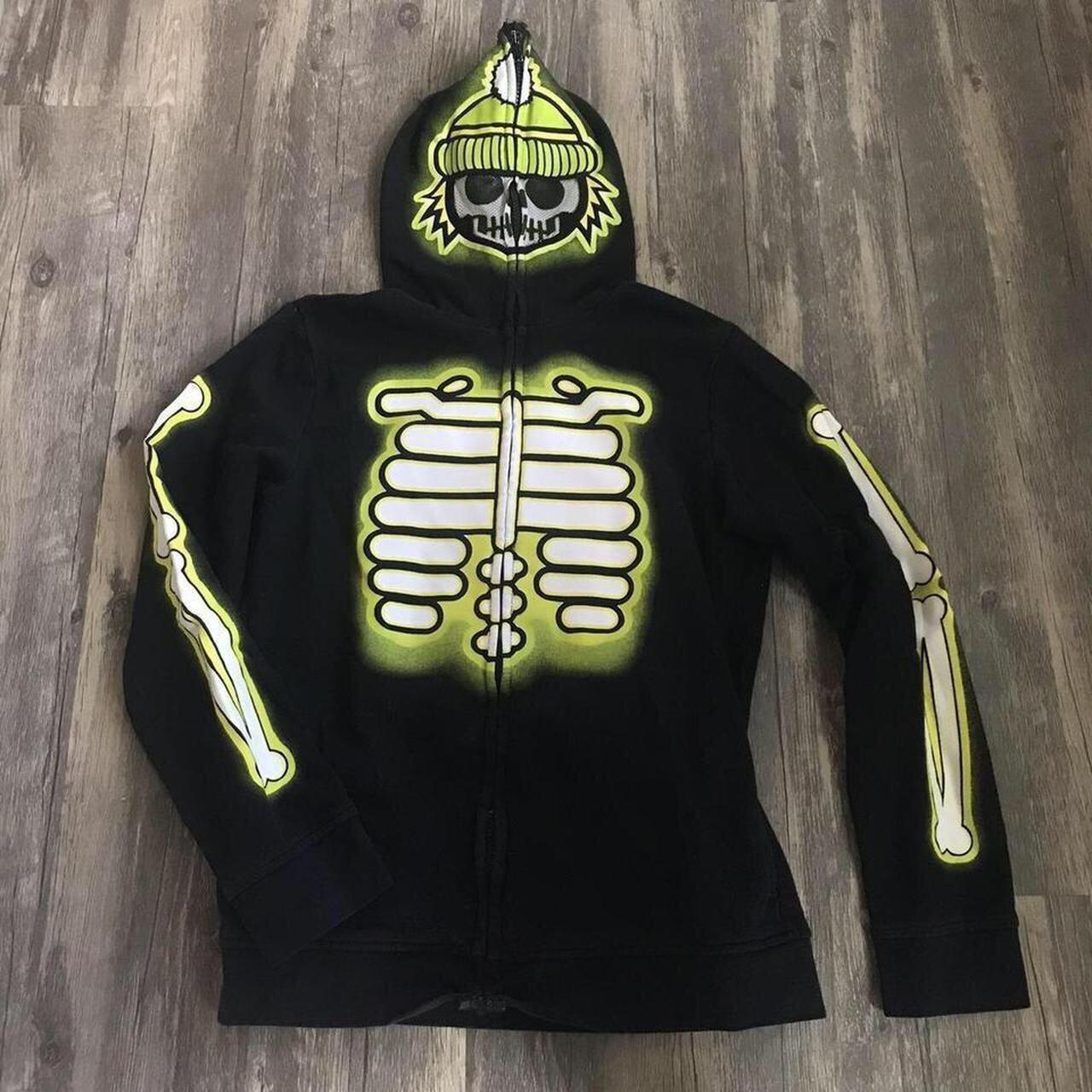 Tony hawk best sale skeleton hoodie