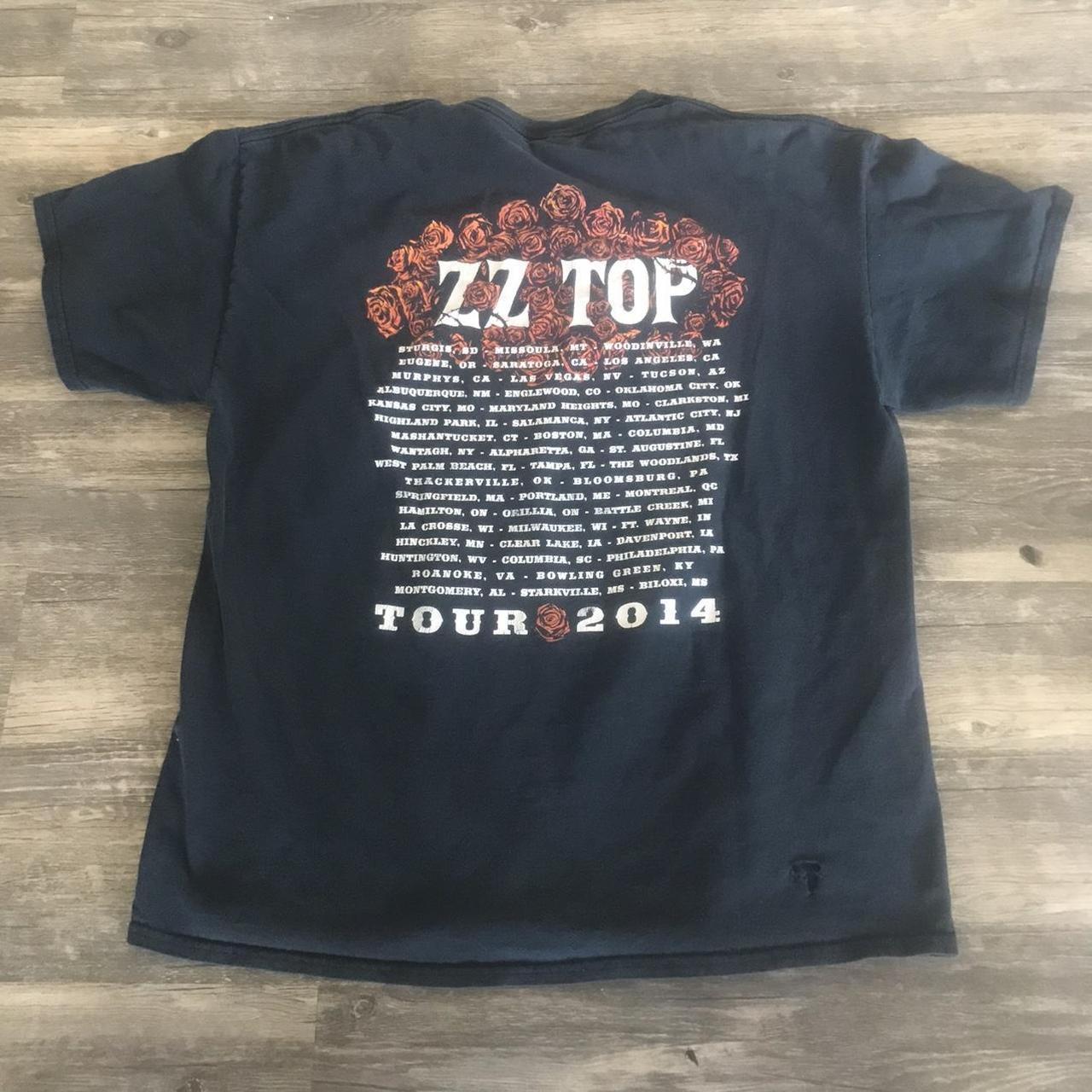 zz top shirt hot topic