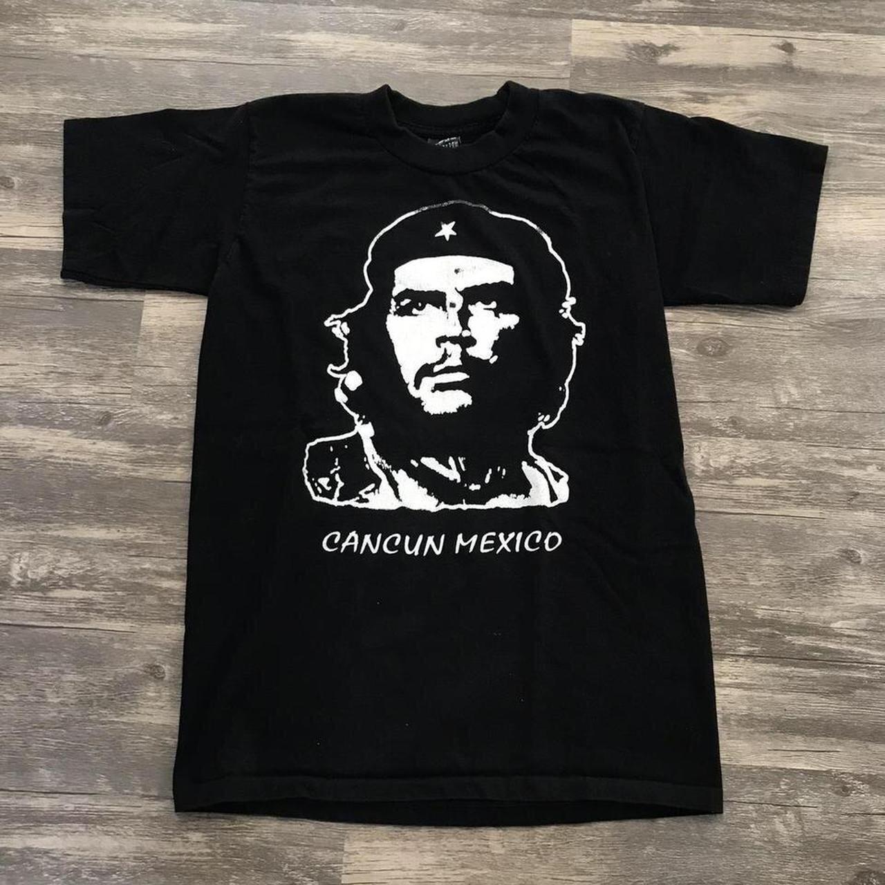 Shirts, Vintage Che Guevara All Over Print Black Tshirt Size Medium