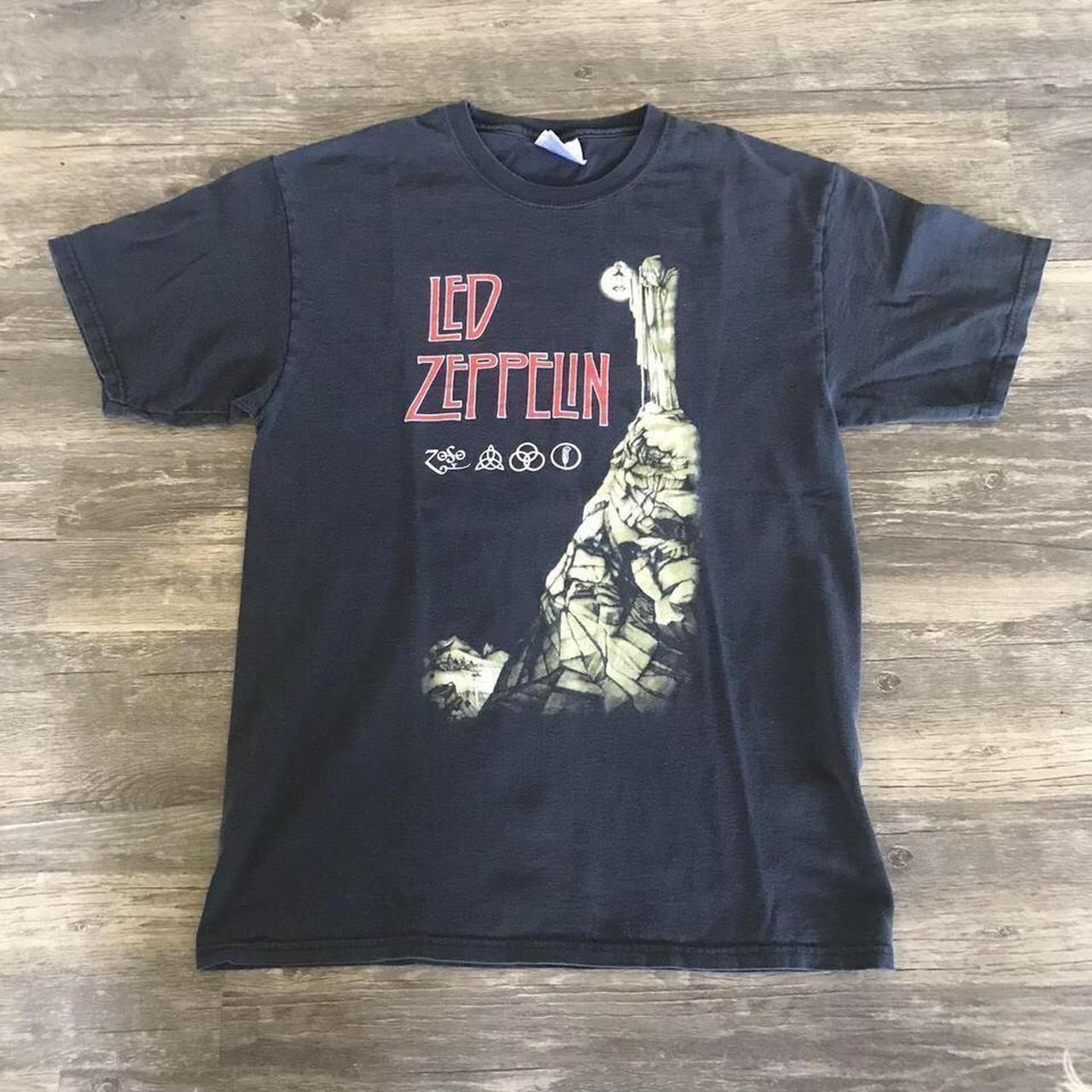 led zeppelin tee shirts vintage