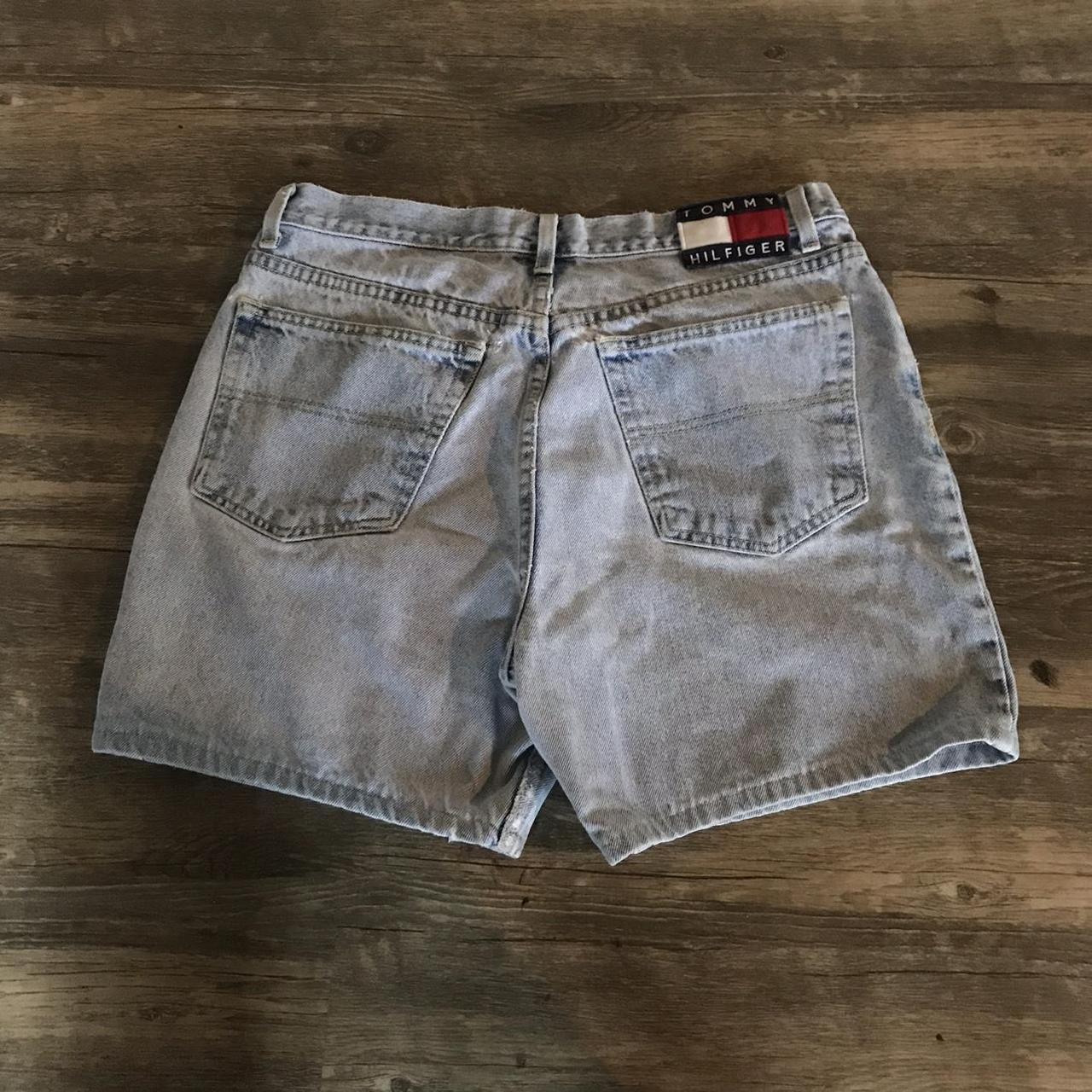 Vintage tommy hot sale shorts