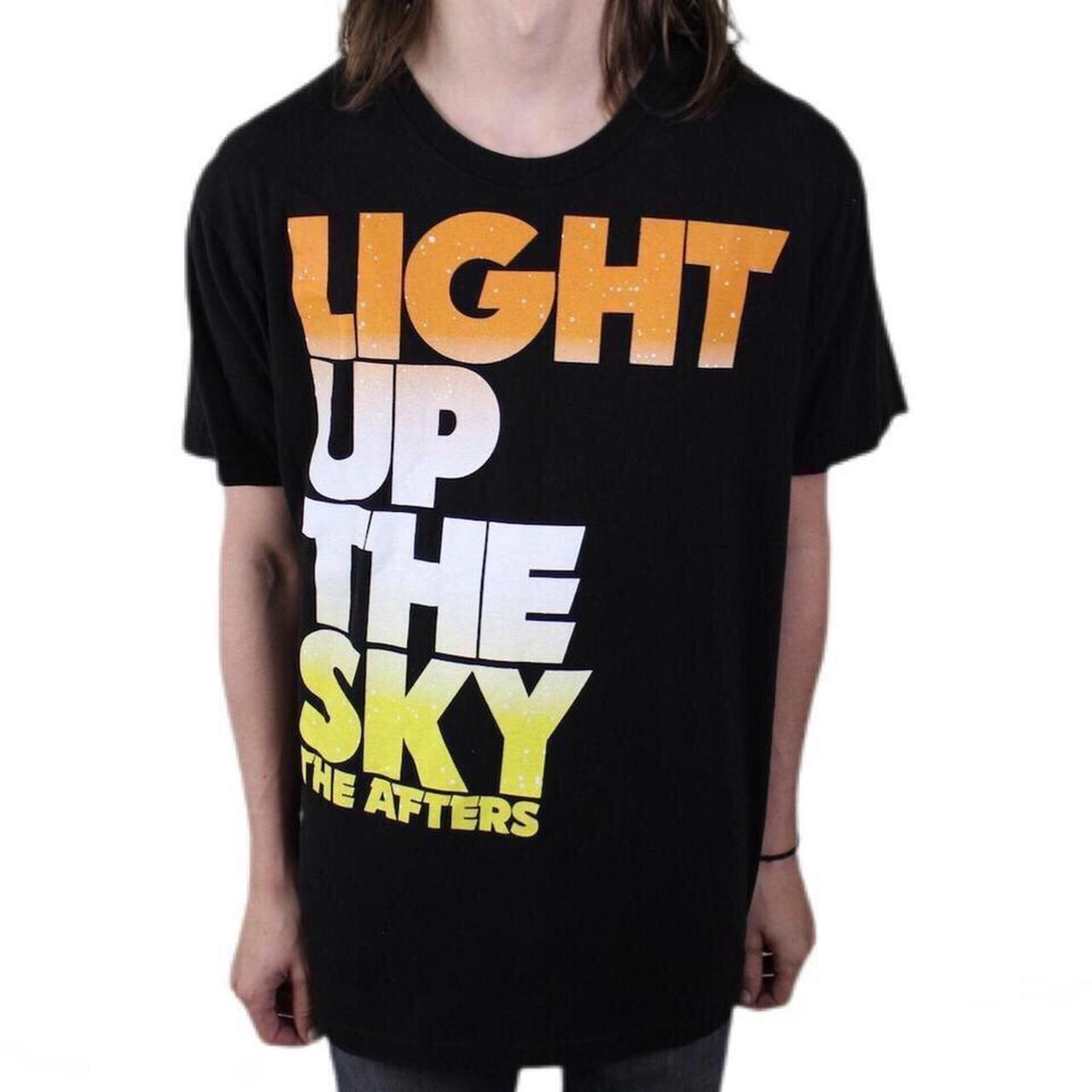 Y2K Band Tee The Afters Light Up The Sky Song Single... - Depop