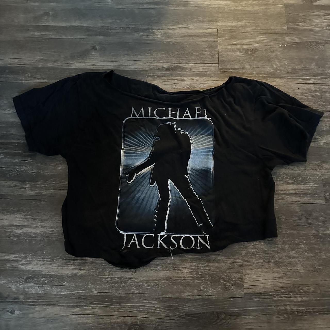 Vintage Michael Jackson outlets Crop Top