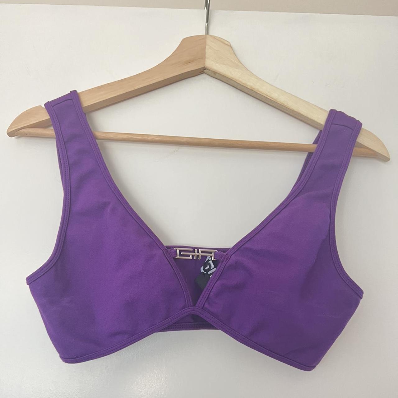 Women's Purple Croptop Depop