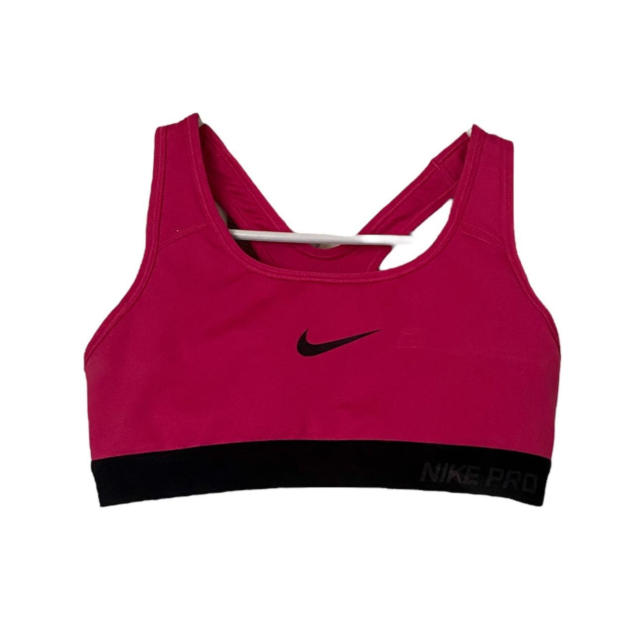 Authentic Hot Pink Nike Sport Bra brand: - Depop