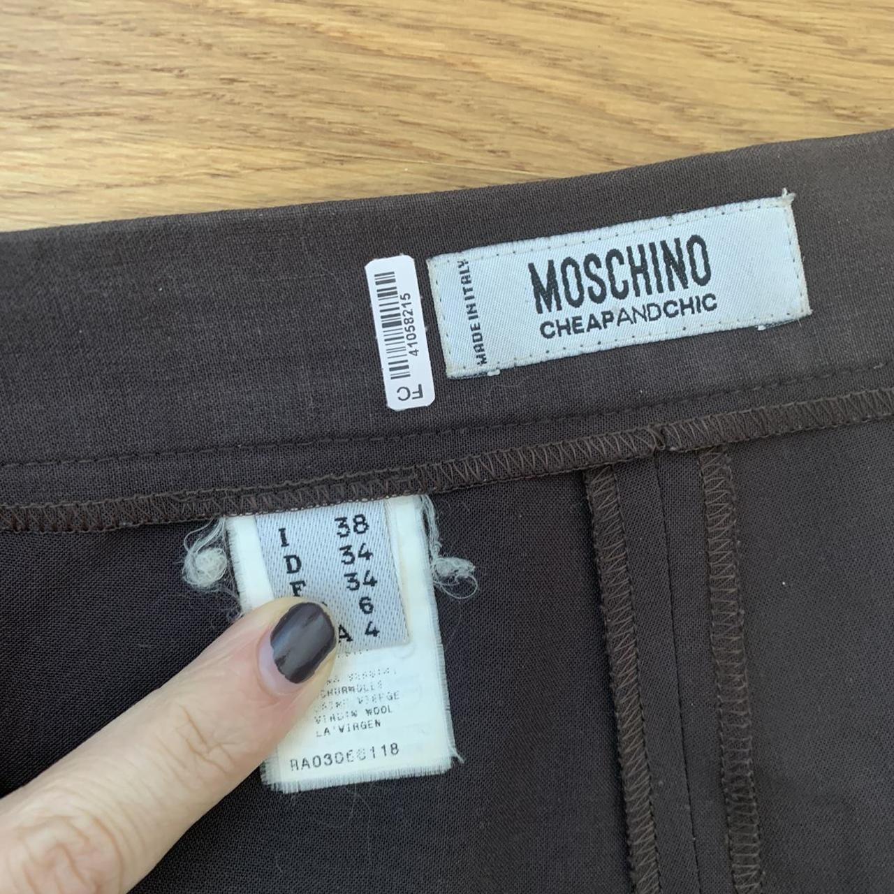 Moschino Cheap & Chic Women's Brown Trousers (2)