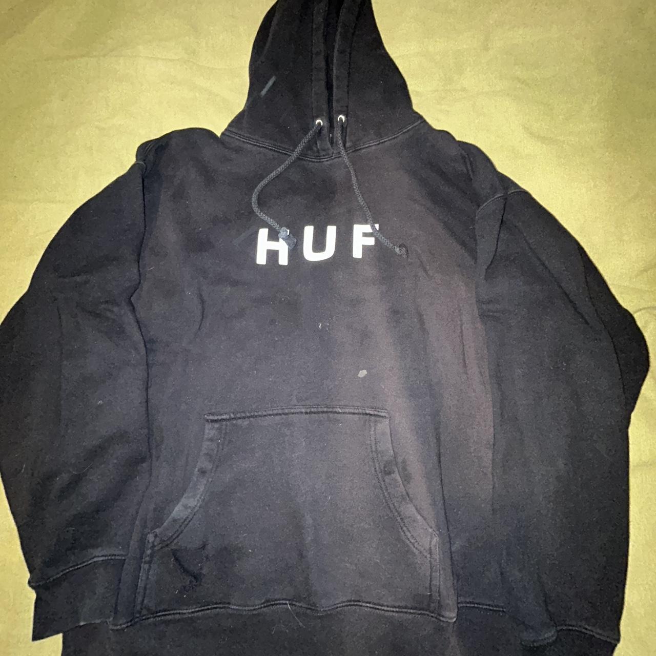 Huf hoodie Few marks n hole in front pouch cheap asf