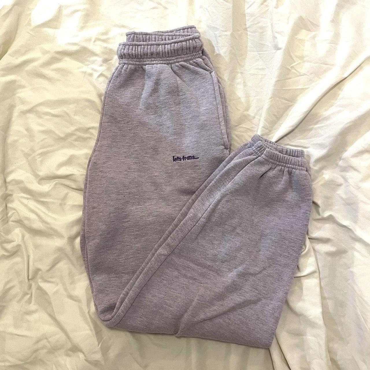 Iets Fran’s Sweatpants (Purple) - worn in good... - Depop