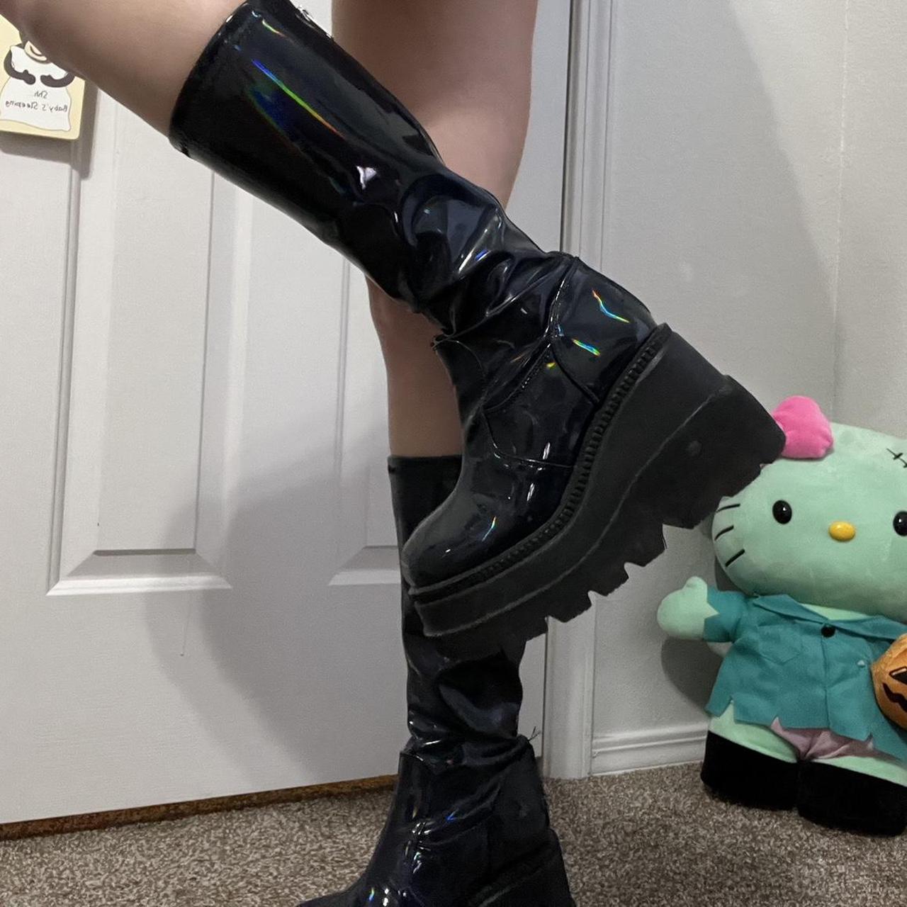 Demonia Women's Black Boots (4)