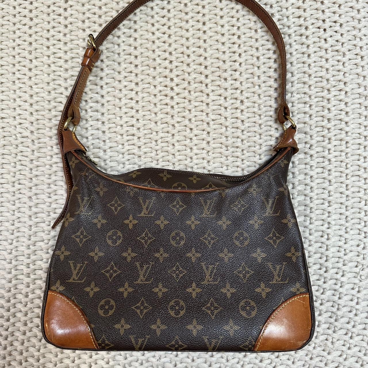 Vintage Louis Vuitton Bag Real! Some aging on the - Depop