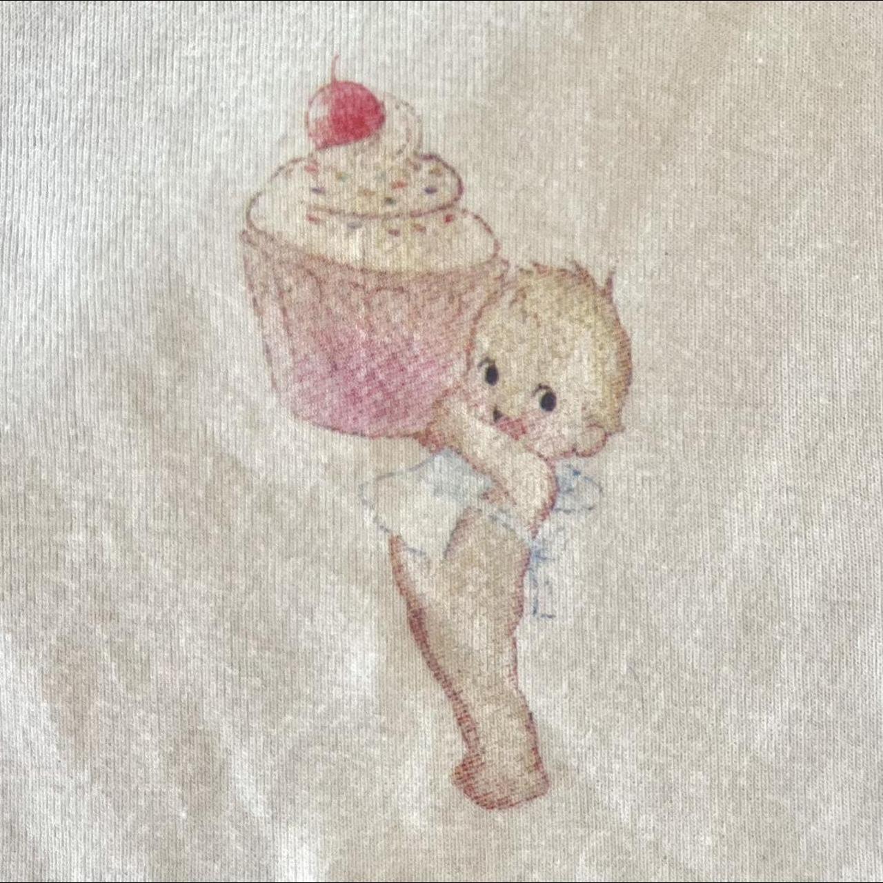 super cute cherub cupcake brandy melville cream... Depop