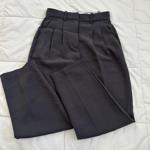 Aritzia carrot pants in elegant charcoal size - Depop