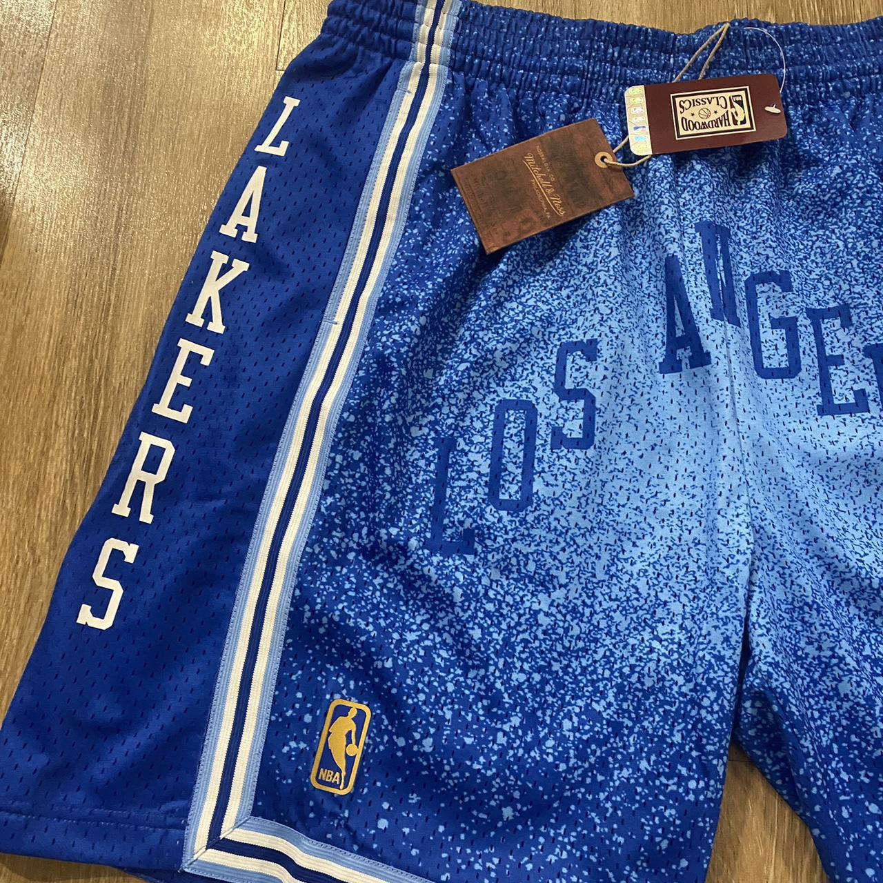 MITCHELL AND NESS - Vintage Lakers Shorts Size - - Depop