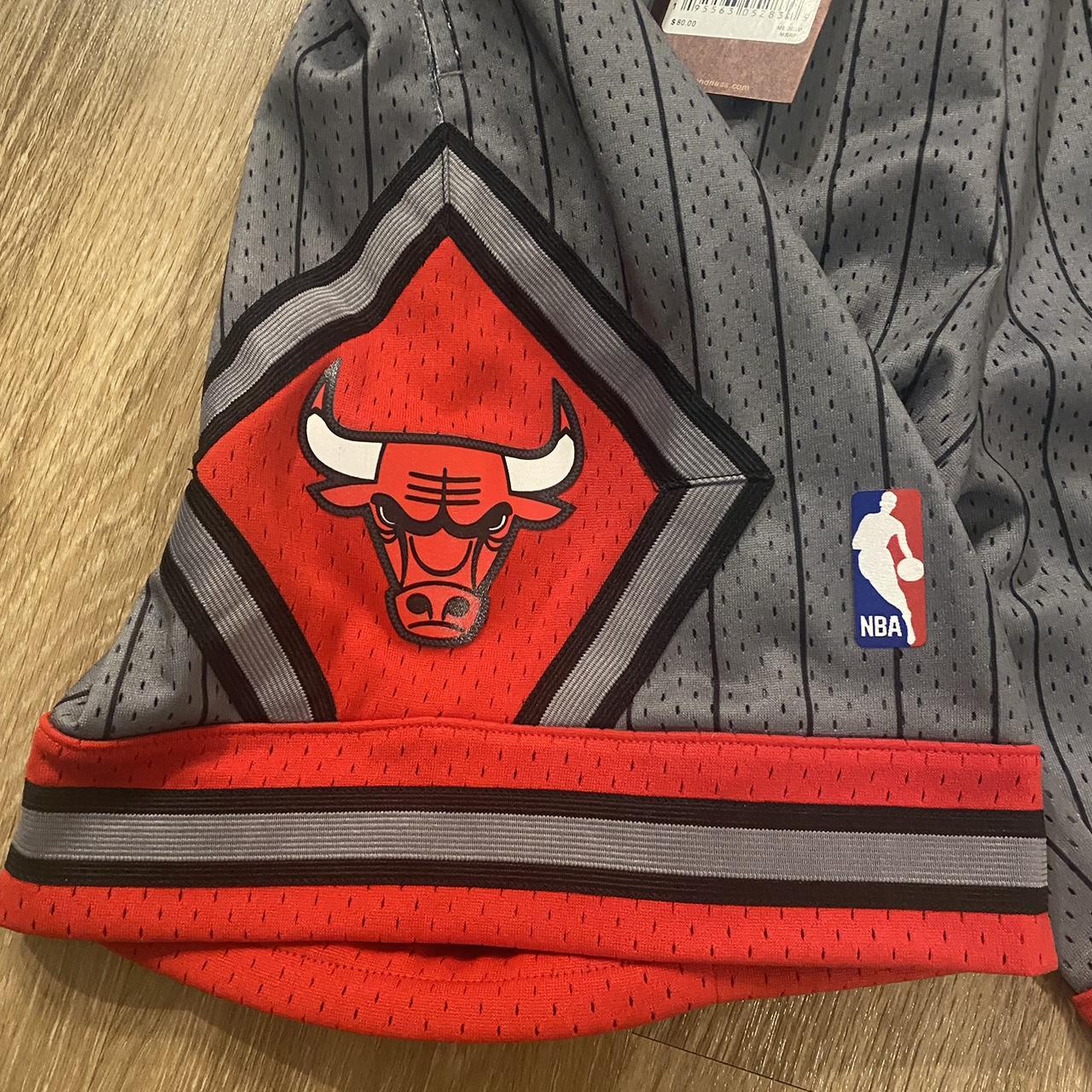 Authentic Chicago Bulls shorts by mitchell and - Depop