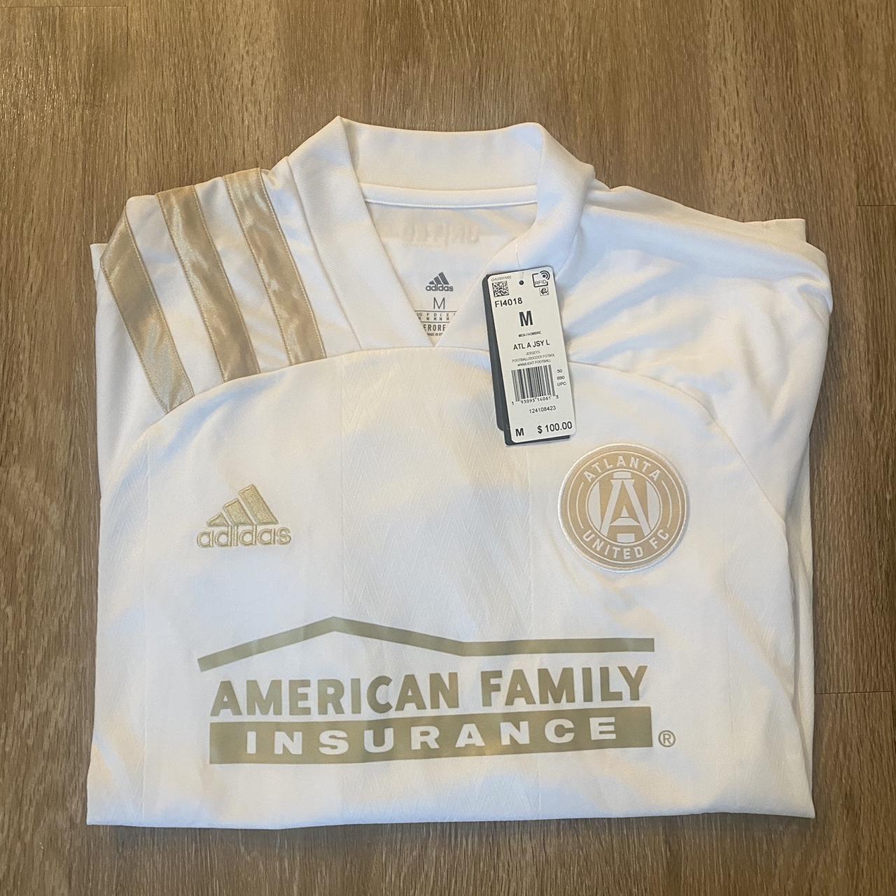 adidas 2020-21 Atlanta United Away Jersey - White-Gold