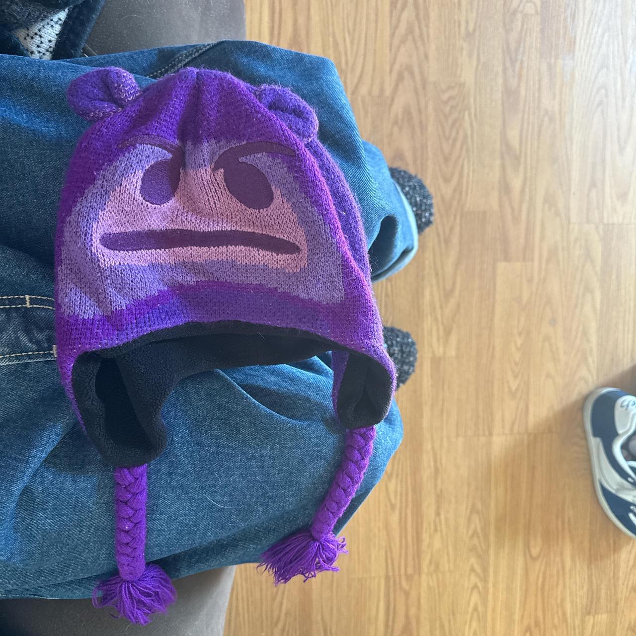 帽子 fuckthisindustry emoji beanie fuck this industry emoji beanie demon | Depop