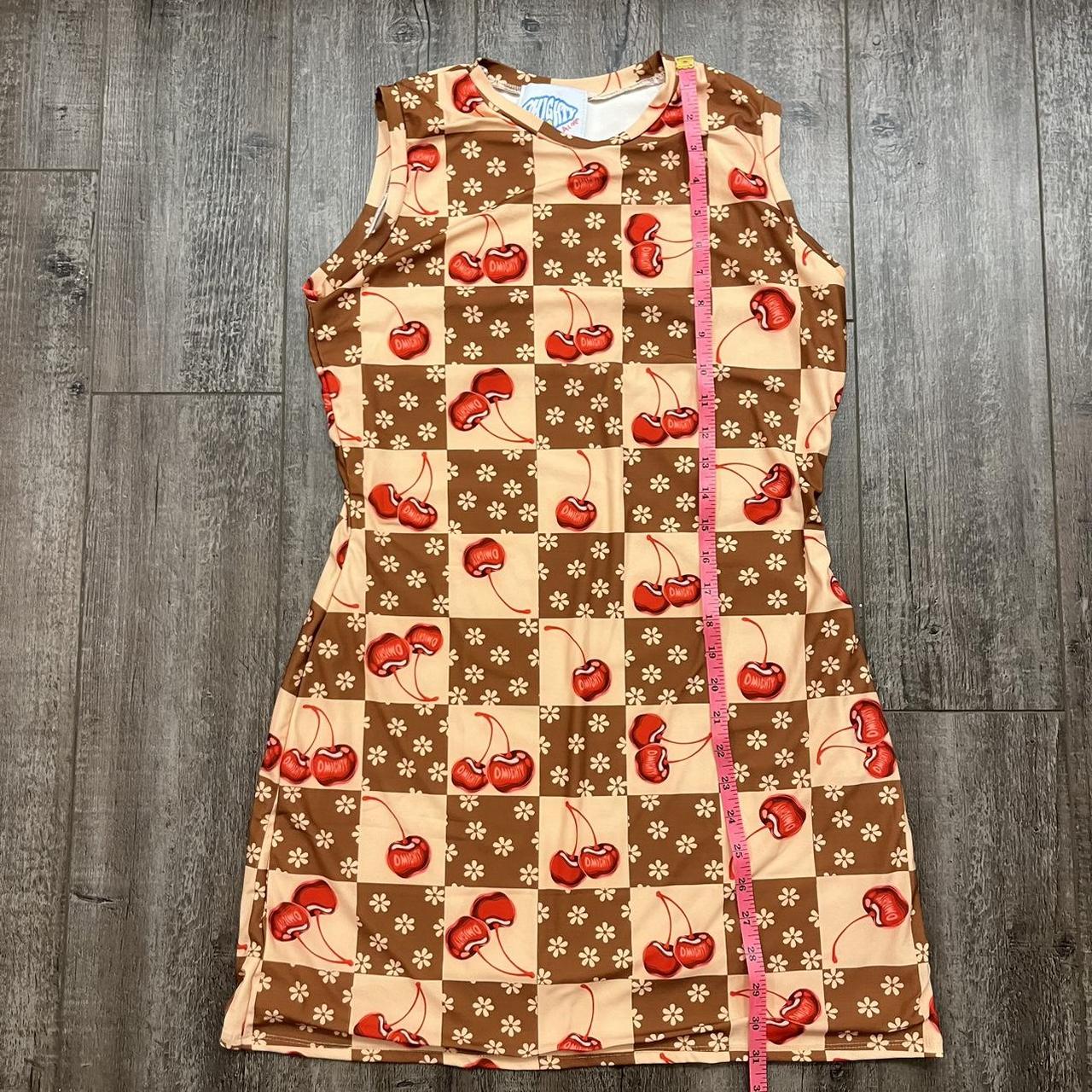 OMighty Cherry Check Dress 🍒  , Only worn once dress...