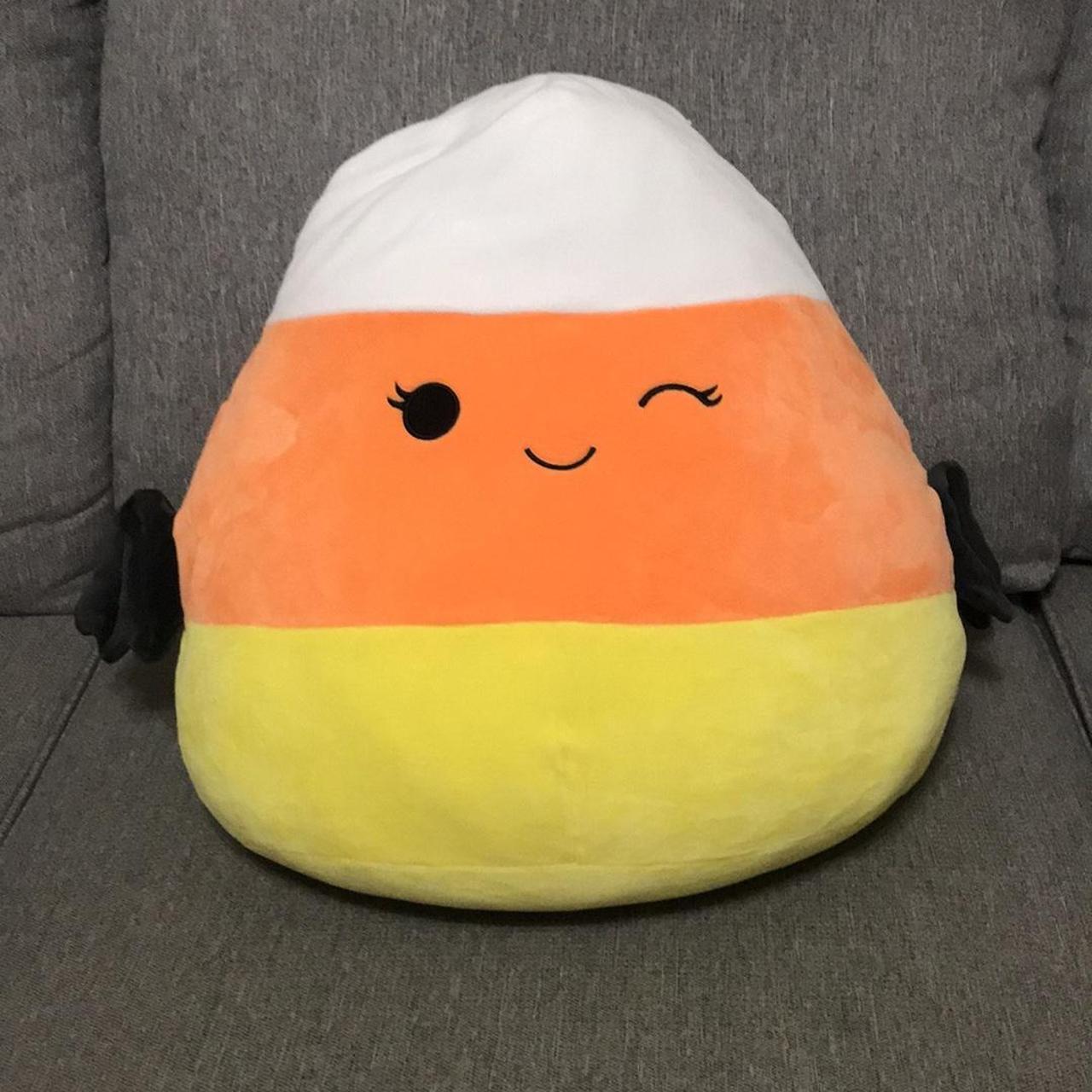 Casey Candy Corn Bat Halloween 18” Squishmallow New... Depop