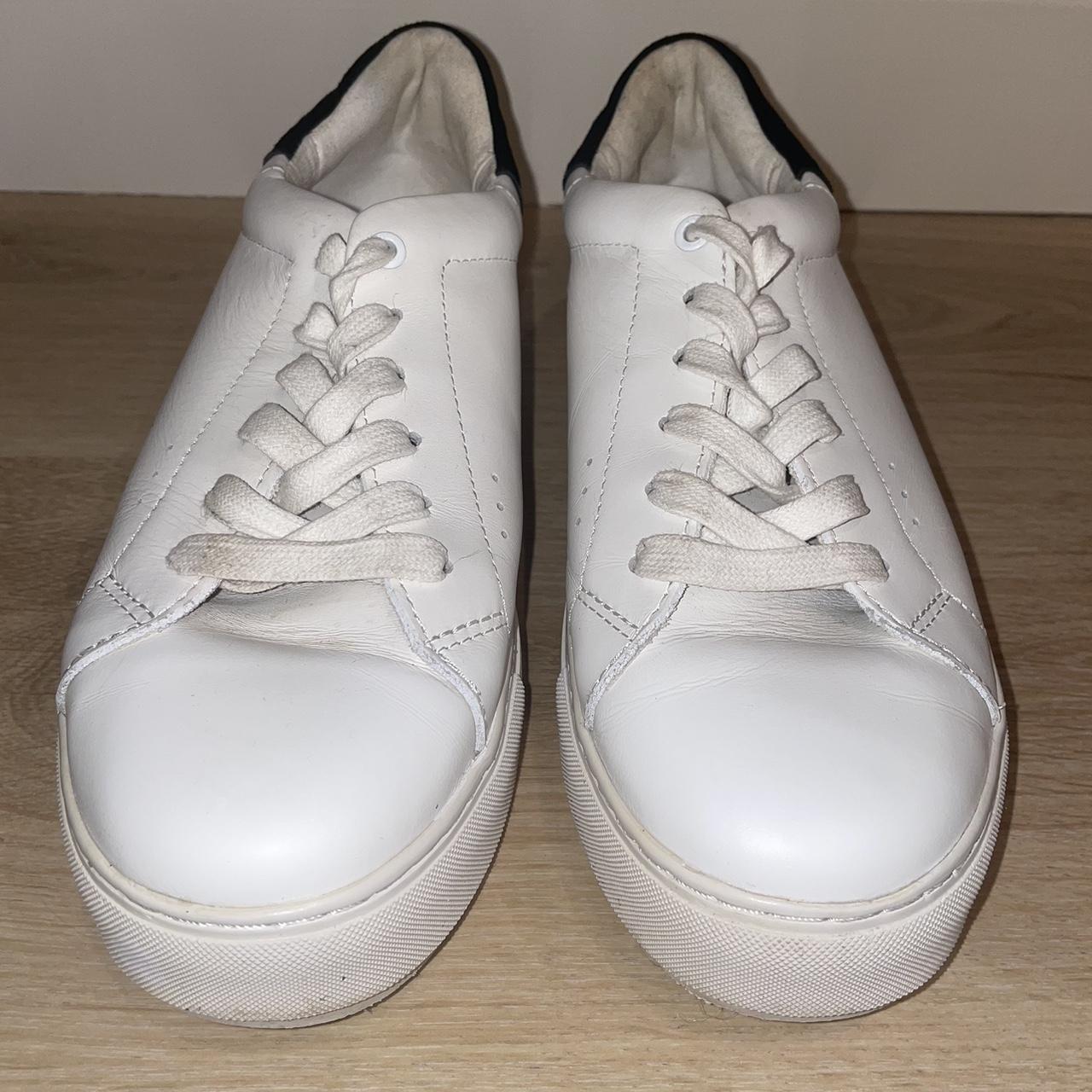 Kurt Geiger London Laney white platform trainers... - Depop