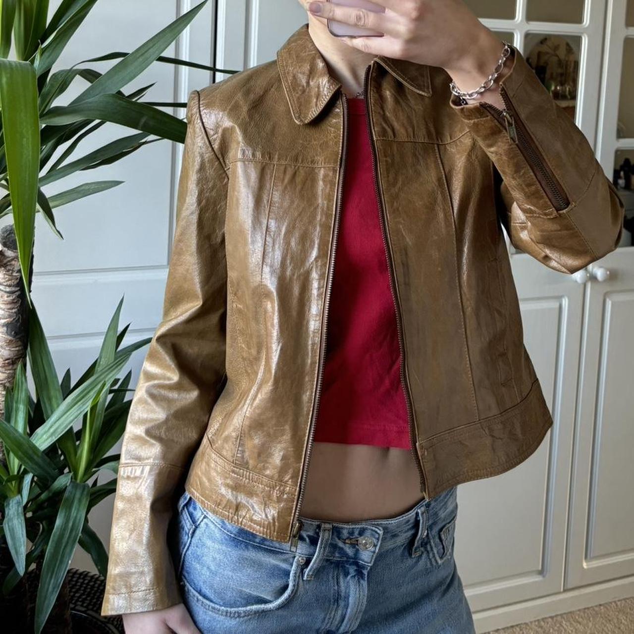 New look tan on sale jacket