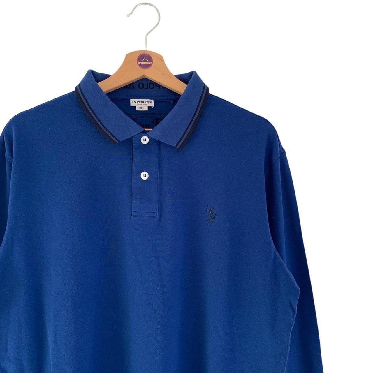 Blue Polo Shirt Royal blue U.S Polo Assn casual... - Depop