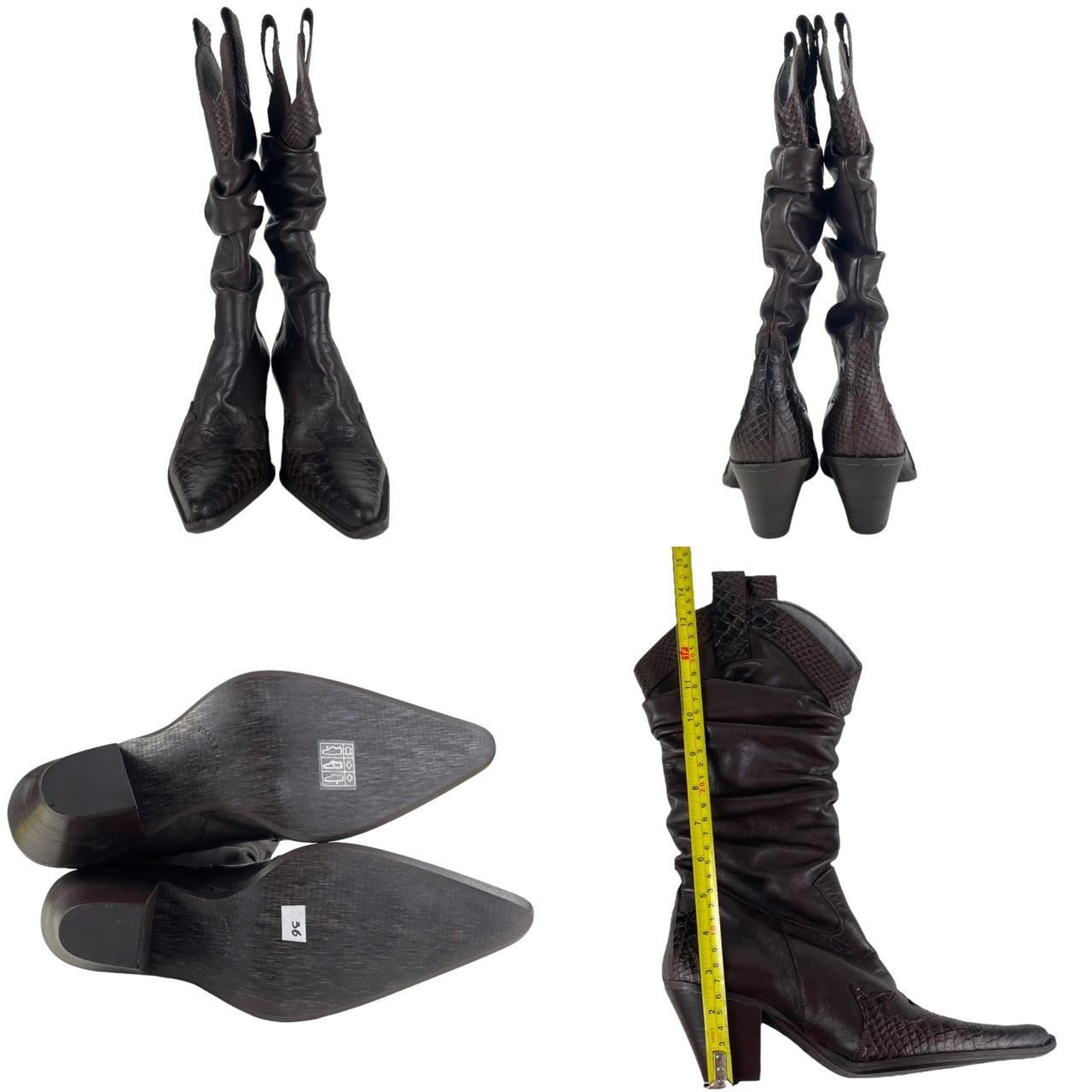 Women's Brown Boots Depop