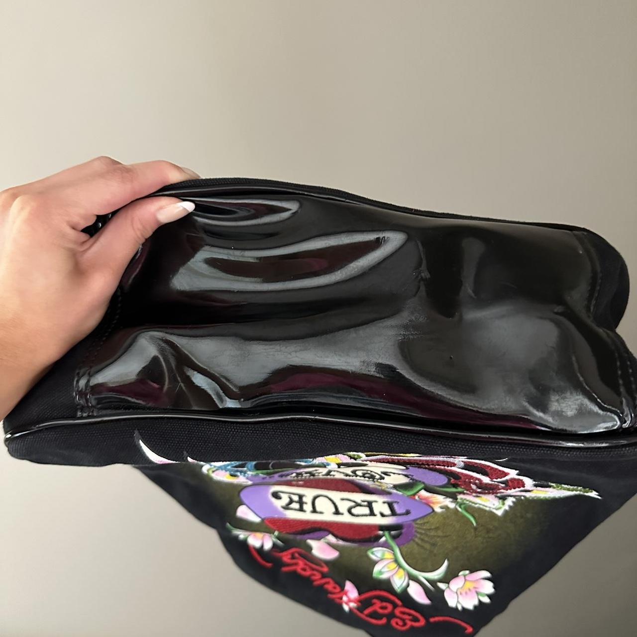 FULLY BEDAZZLED VINTAGE Y2K ED HARDY CANVAS TOTE... Depop