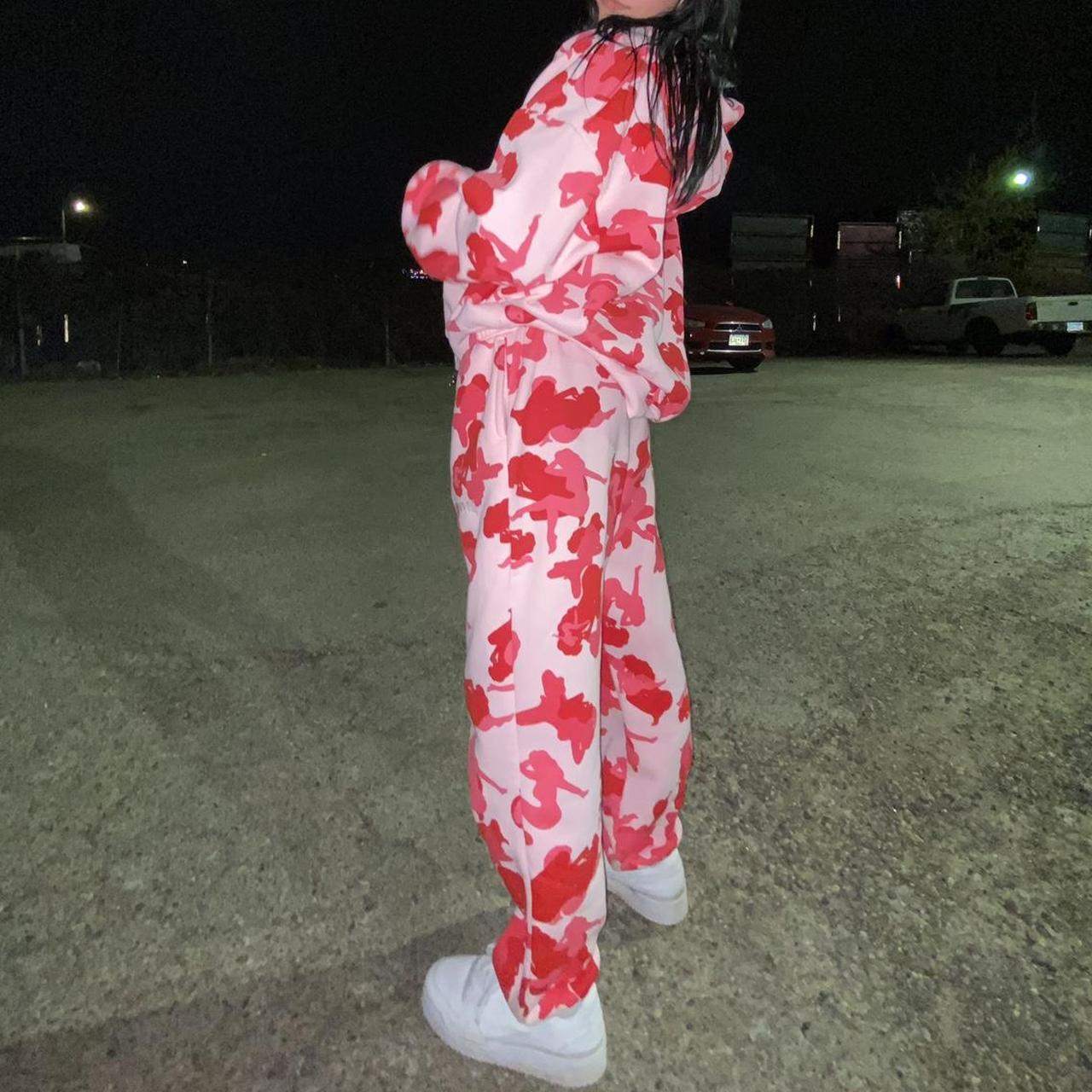 Unrealistic ideals Named Collective pink camo set... Depop